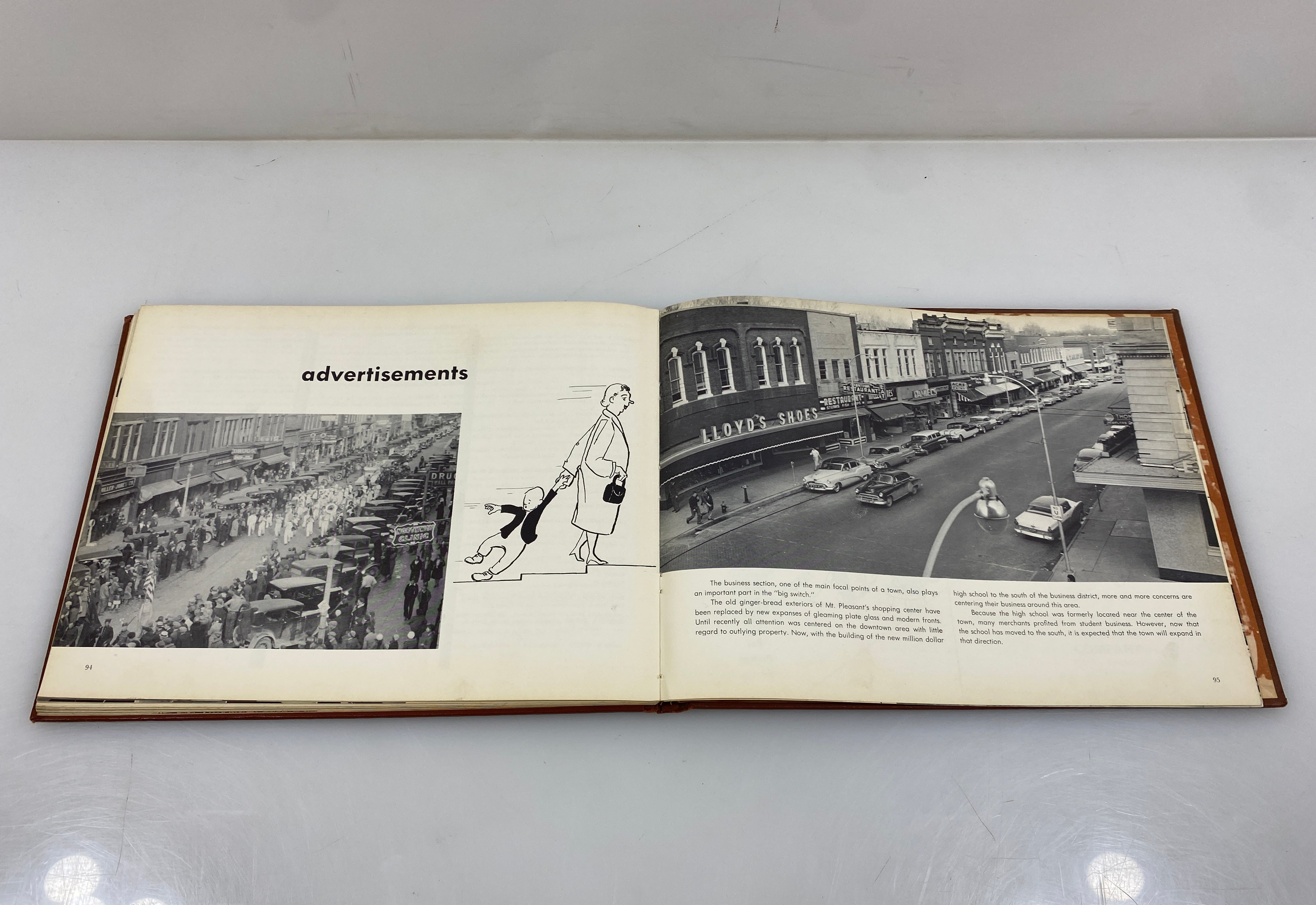 1957 "The Derrick" Mt. Pleasant High School Yearbook Mt. Pleasant Michigan