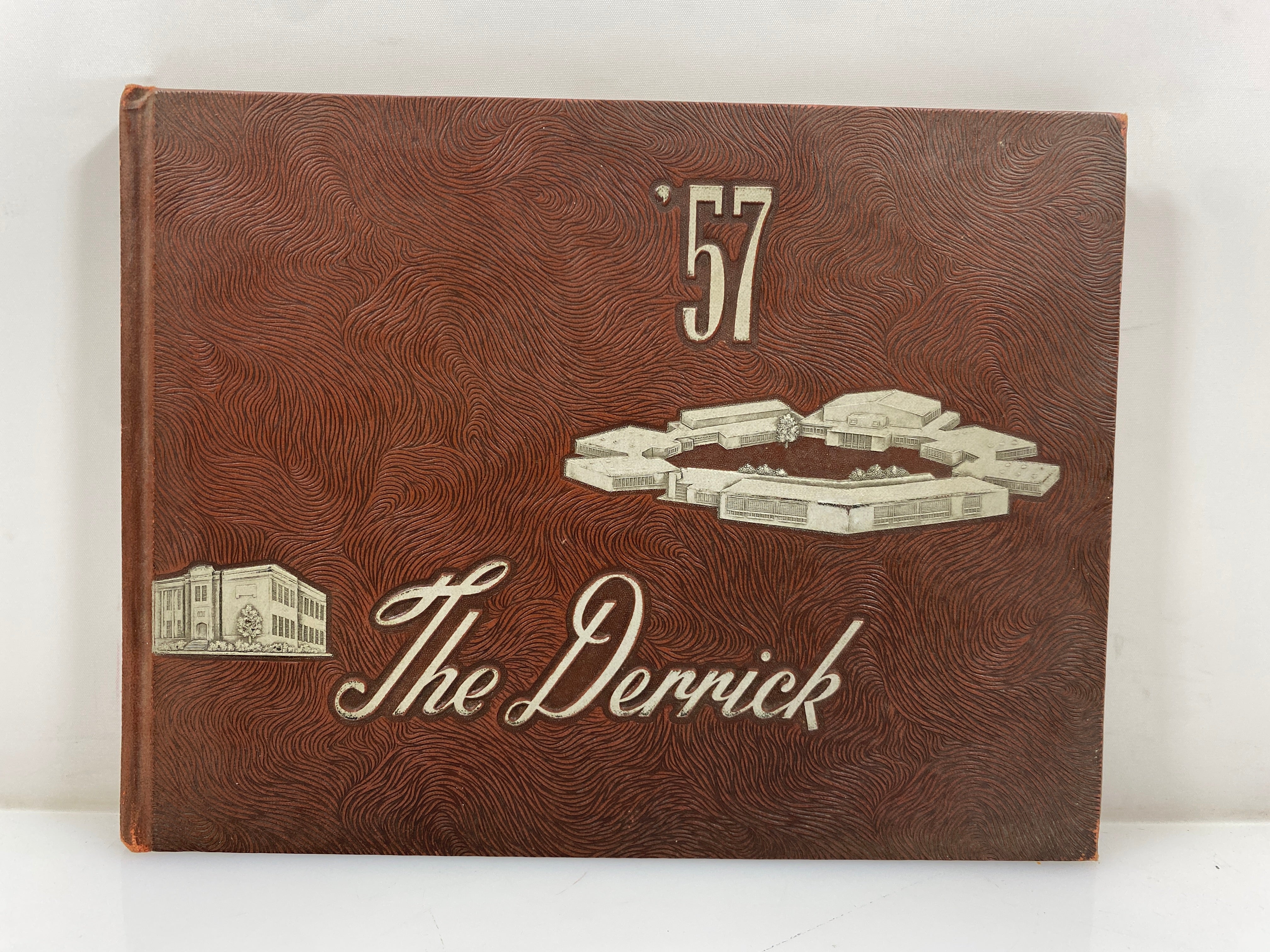 1957 "The Derrick" Mt. Pleasant High School Yearbook Mt. Pleasant Michigan