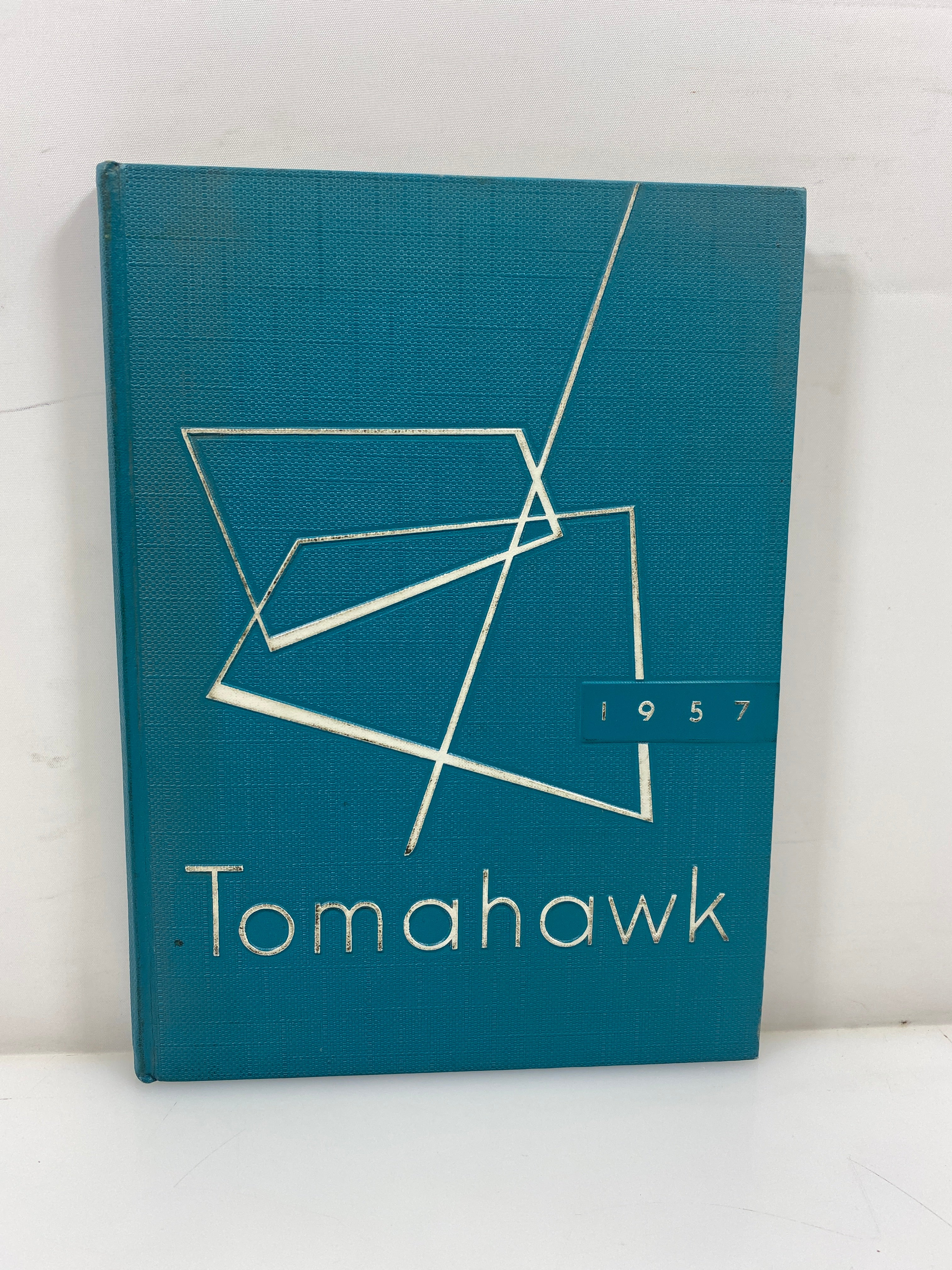 1957 "Tomahawk" Okemos High School Yearbook Okemos, MI HC