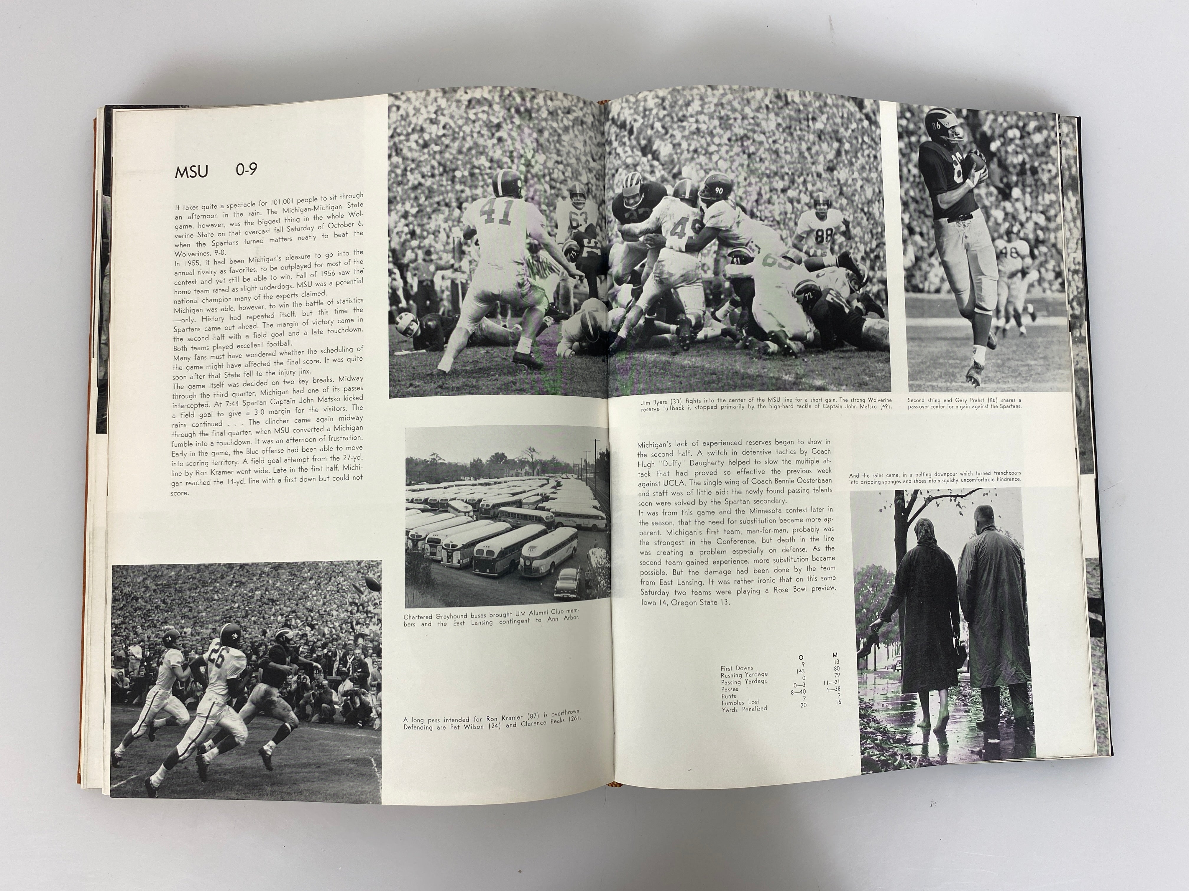 1957 University of Michigan Yearbook "Ensian" HC