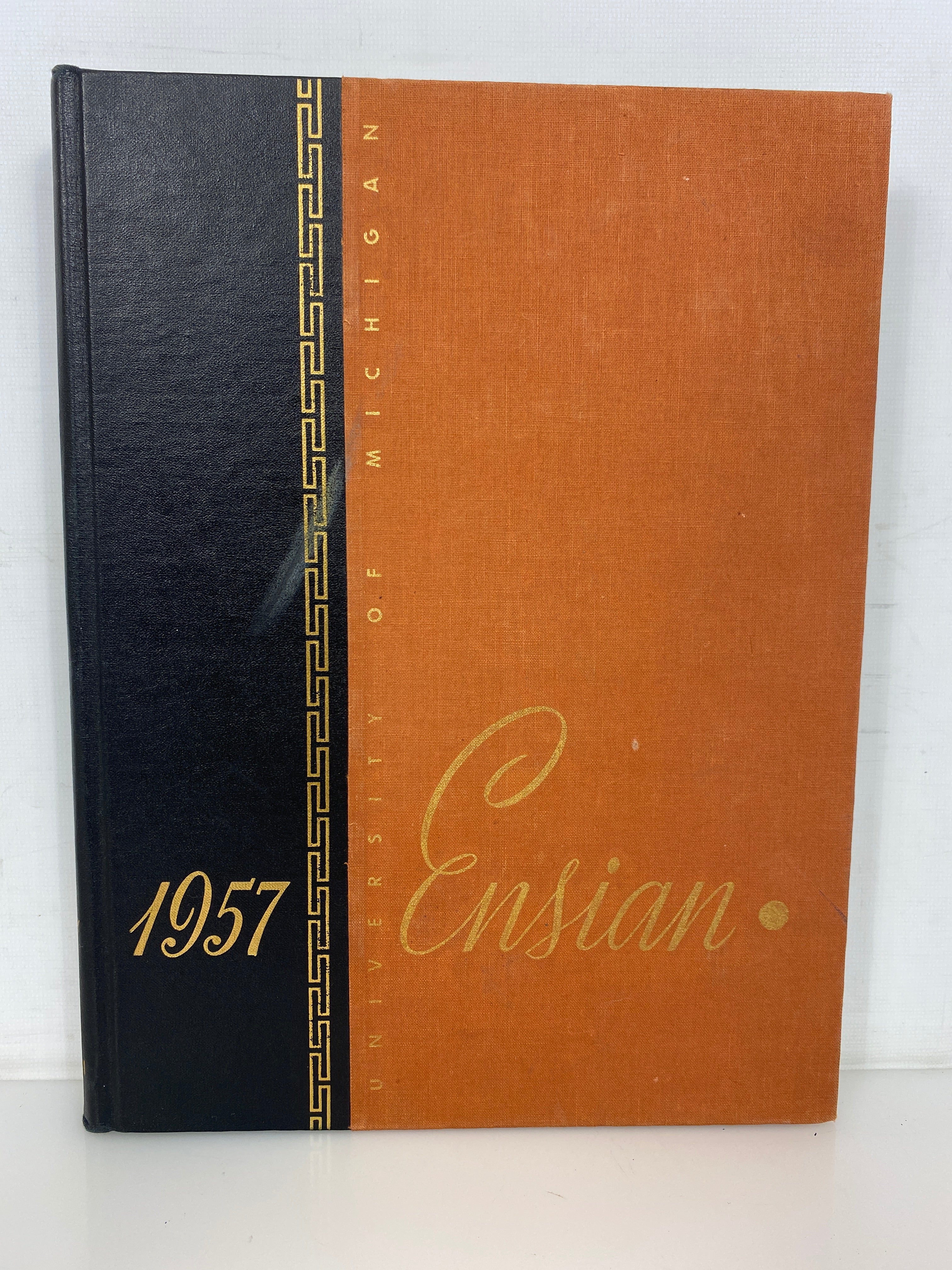 1957 University of Michigan Yearbook "Ensian" HC