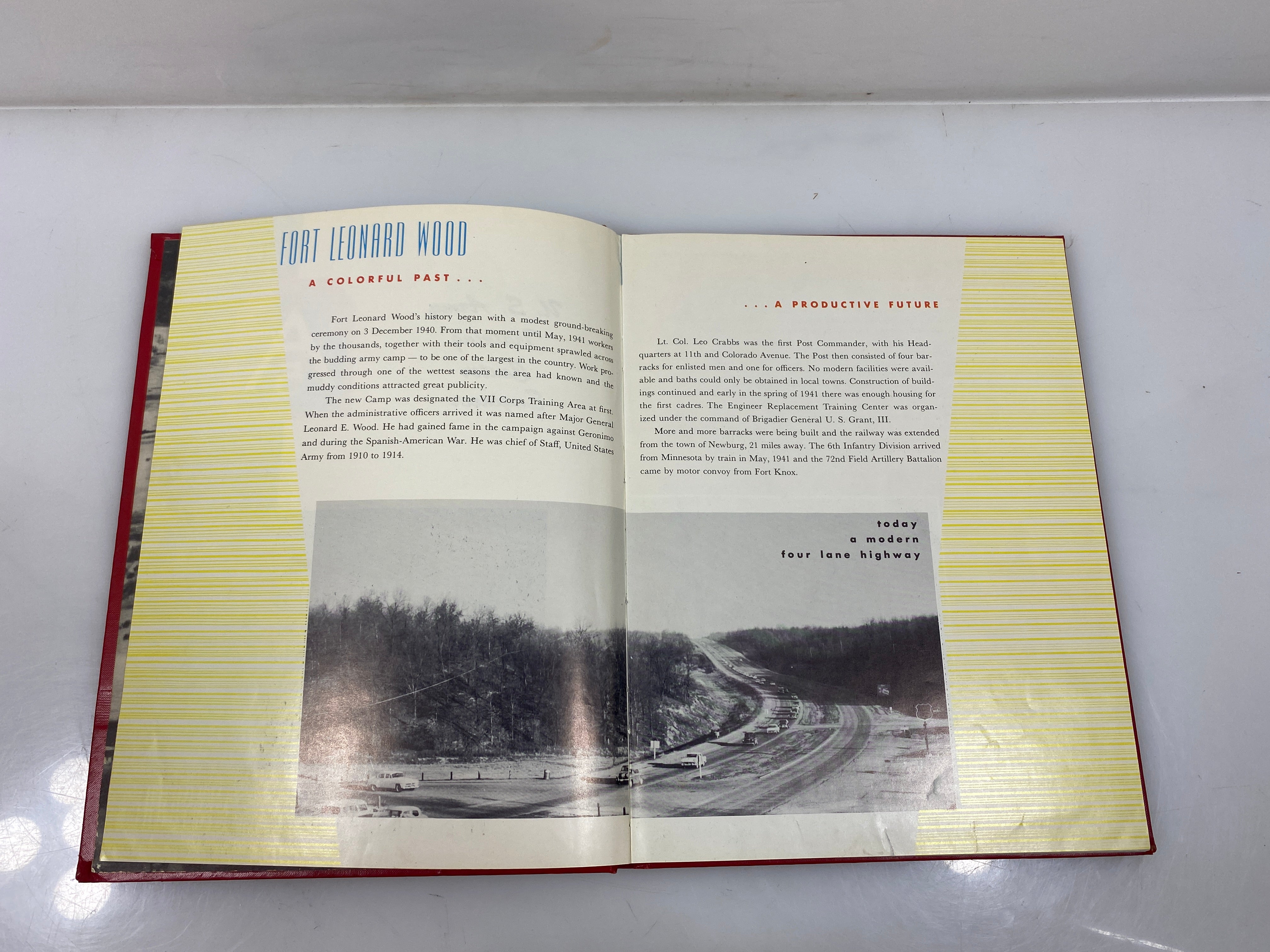 1957 US Army Training Center Engineer 4th BN - 2nd RGT Yearbook HC