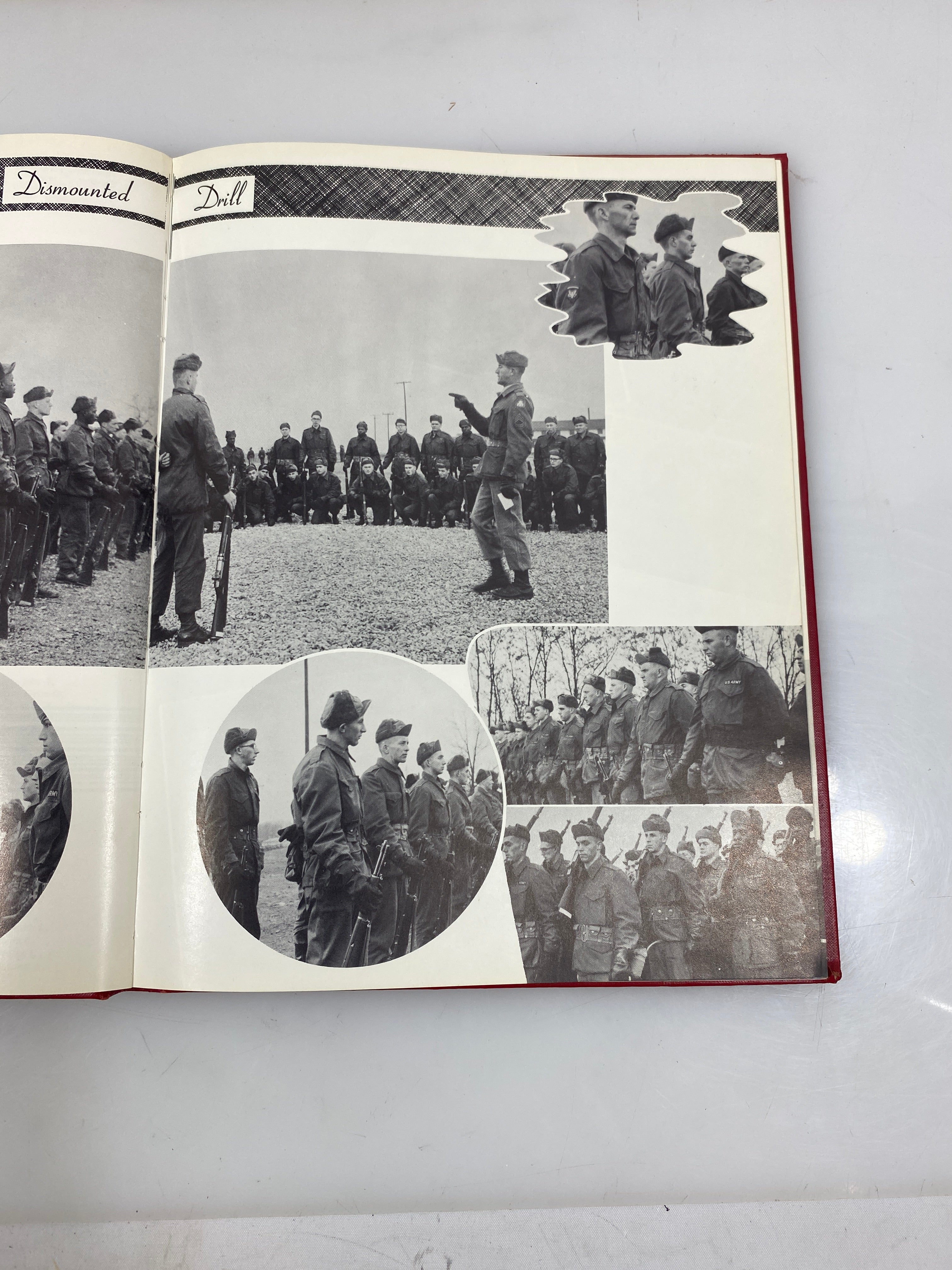 1957 US Army Training Center Engineer 4th BN - 2nd RGT Yearbook HC