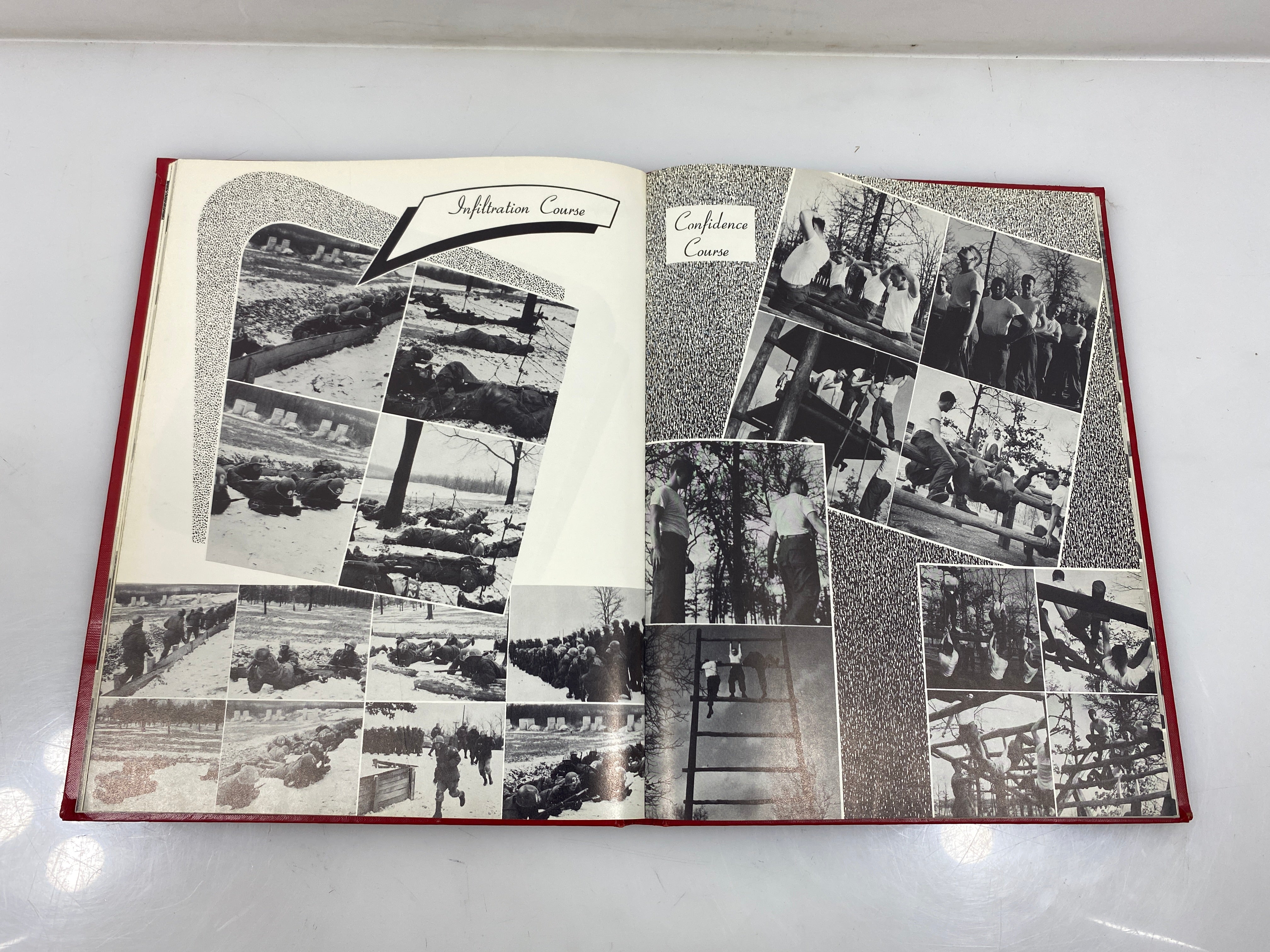 1957 US Army Training Center Engineer 4th BN - 2nd RGT Yearbook HC