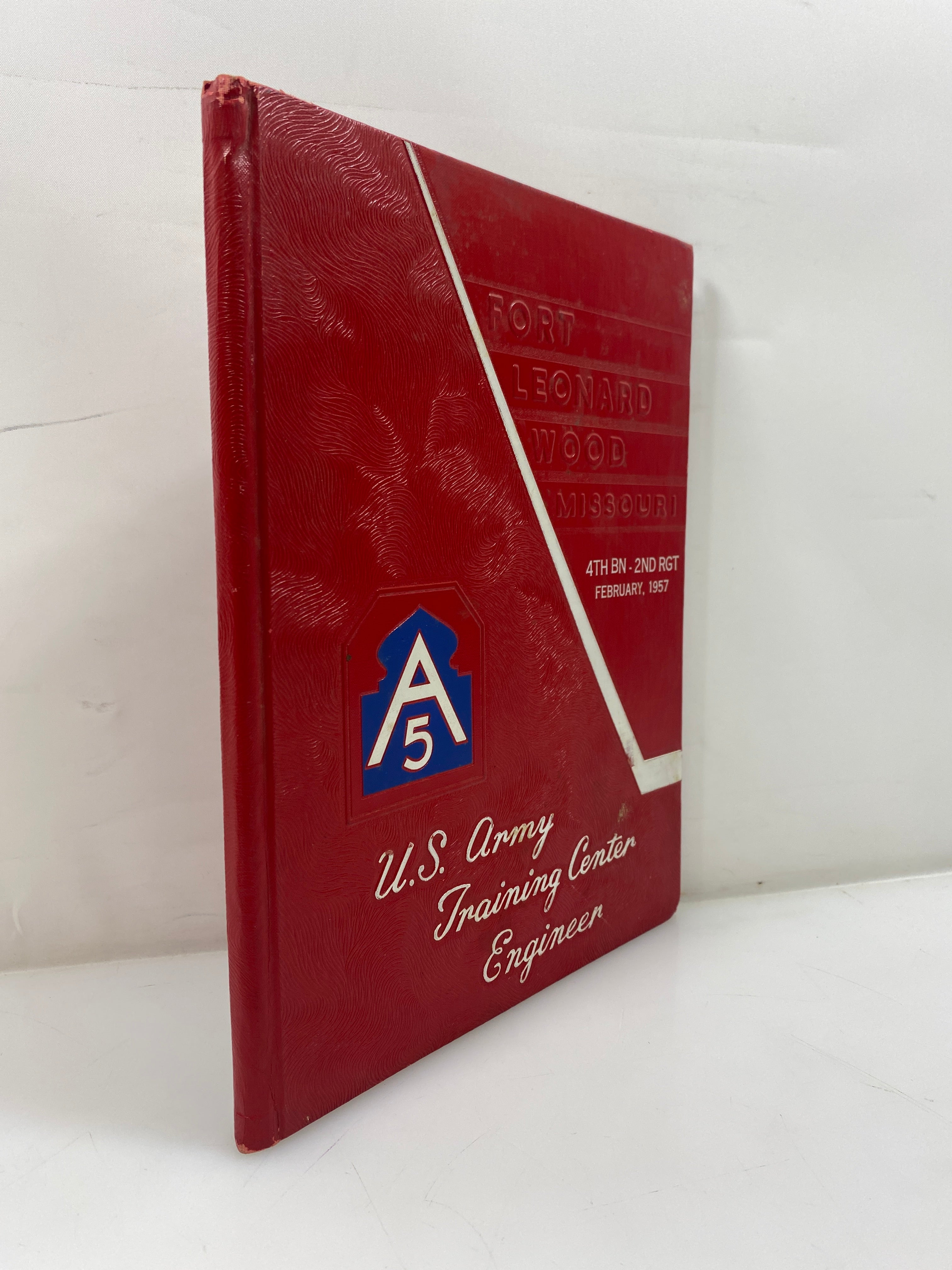 1957 US Army Training Center Engineer 4th BN - 2nd RGT Yearbook HC