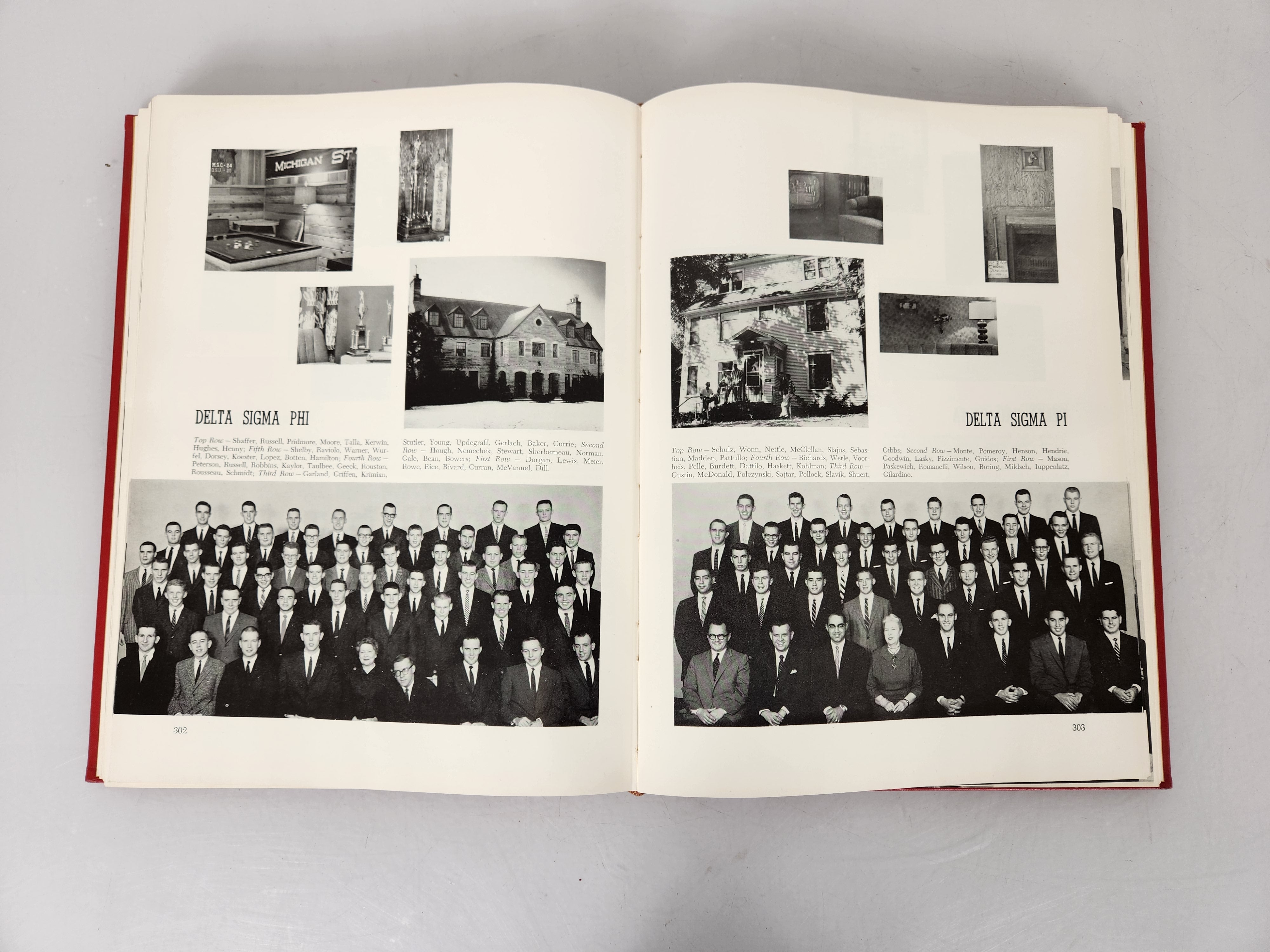 1958 Michigan State University Yearbook Wolverine