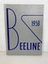 1958 North Huron High School Yearbook "Beeline" Kinde Michigan SC