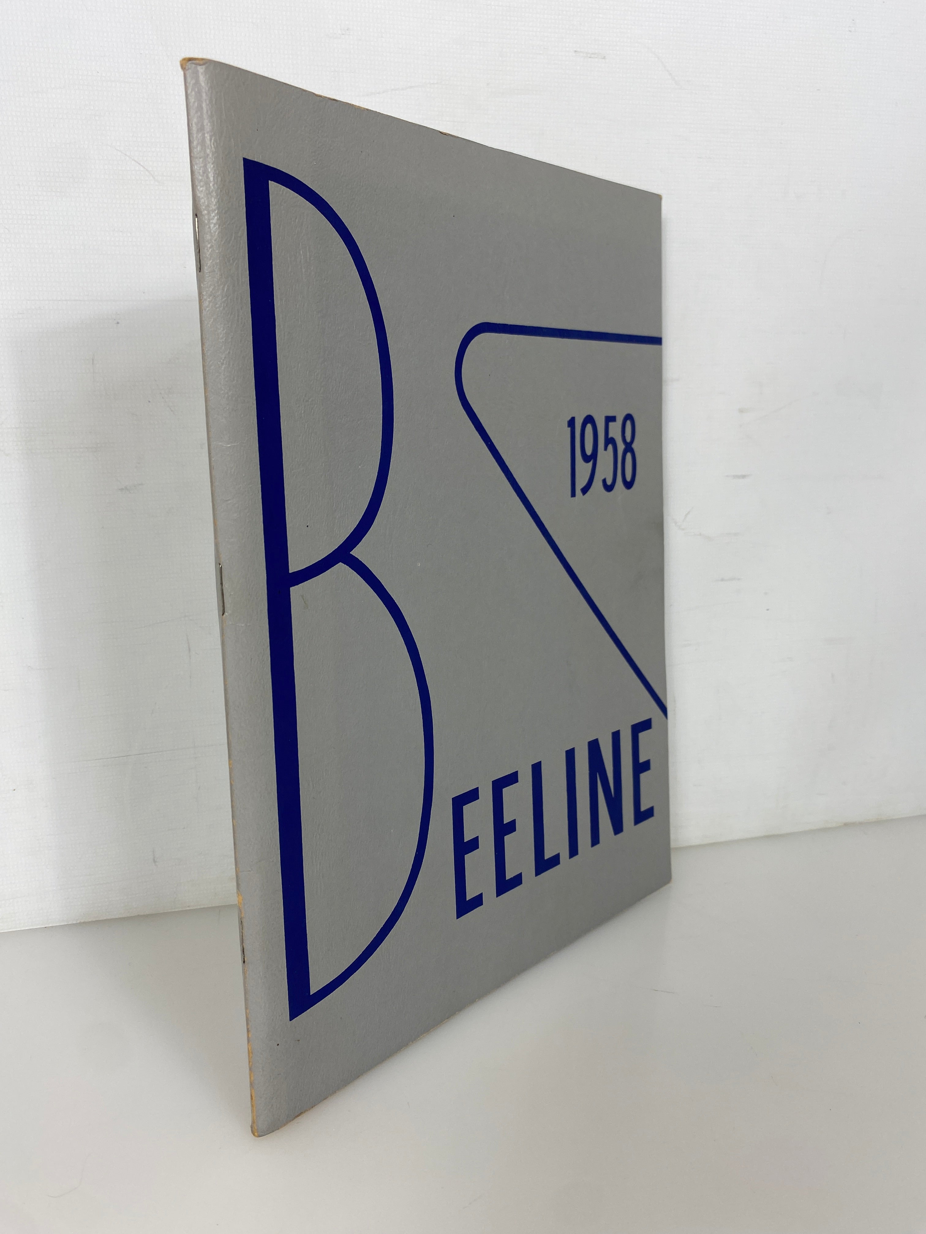 1958 North Huron High School Yearbook "Beeline" Kinde Michigan SC