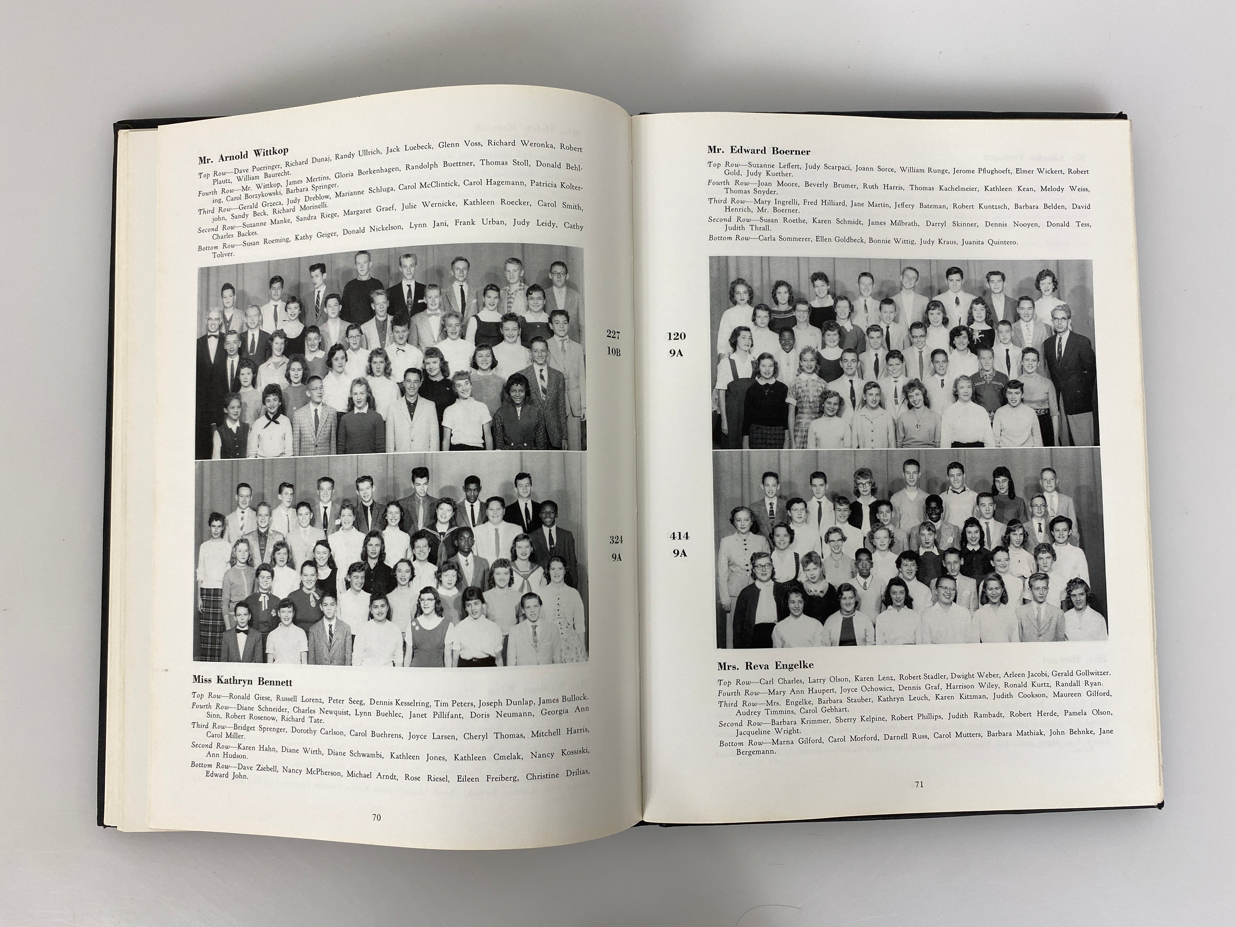1958 Rufus King High School Yearbook "King's Crown" Milwaukee WI HC