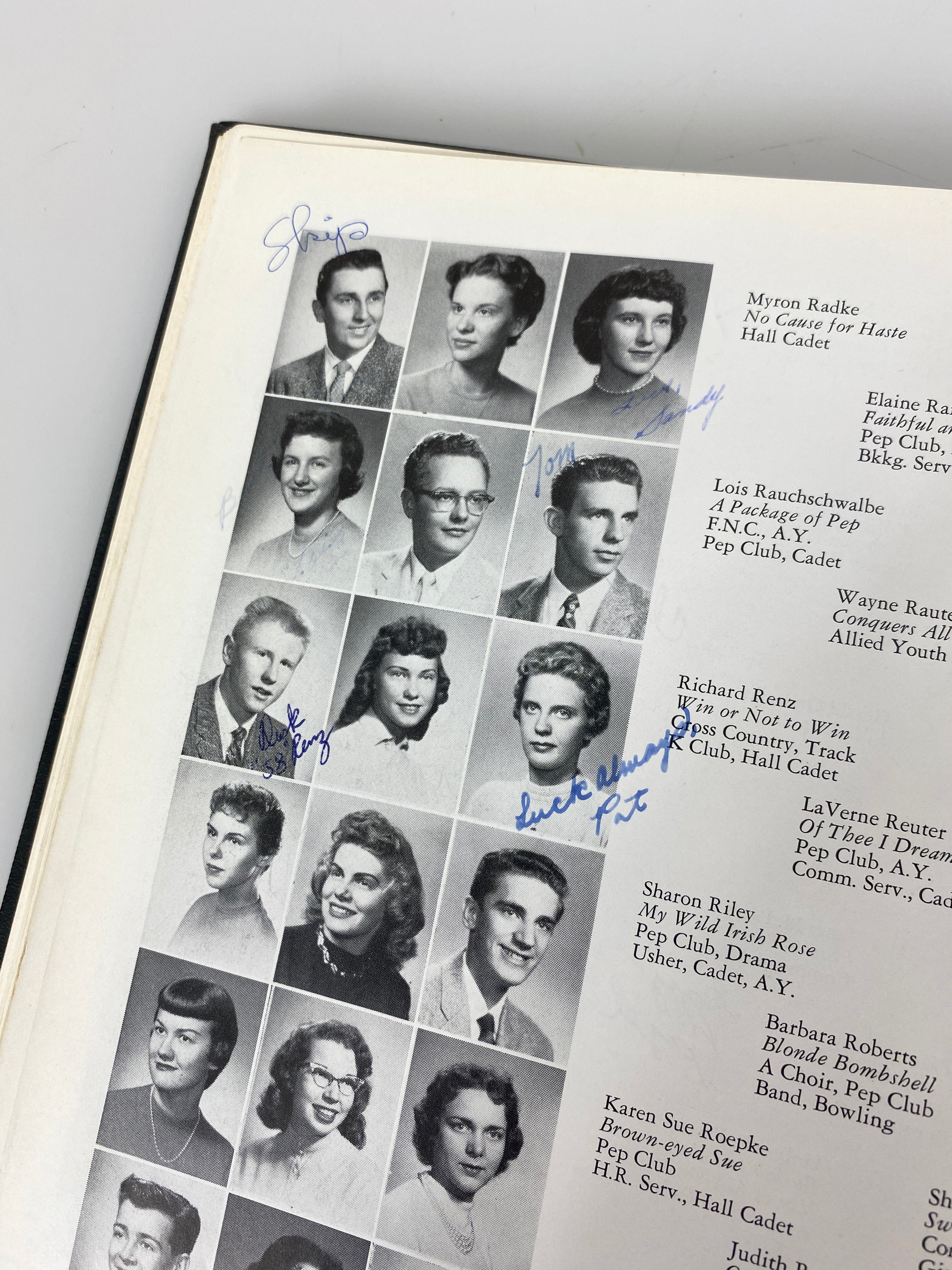 1958 Rufus King High School Yearbook "King's Crown" Milwaukee WI HC