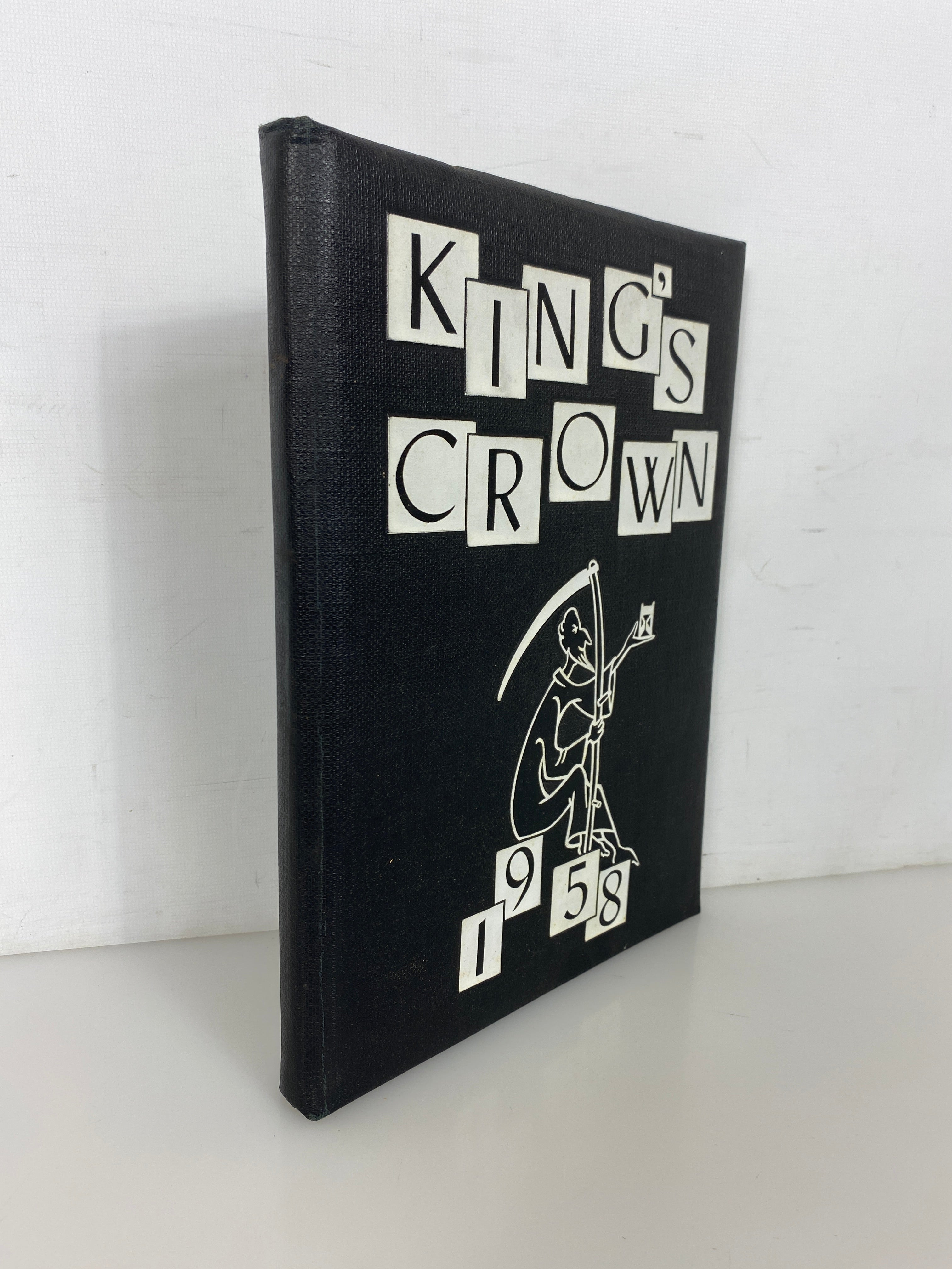 1958 Rufus King High School Yearbook "King's Crown" Milwaukee WI HC