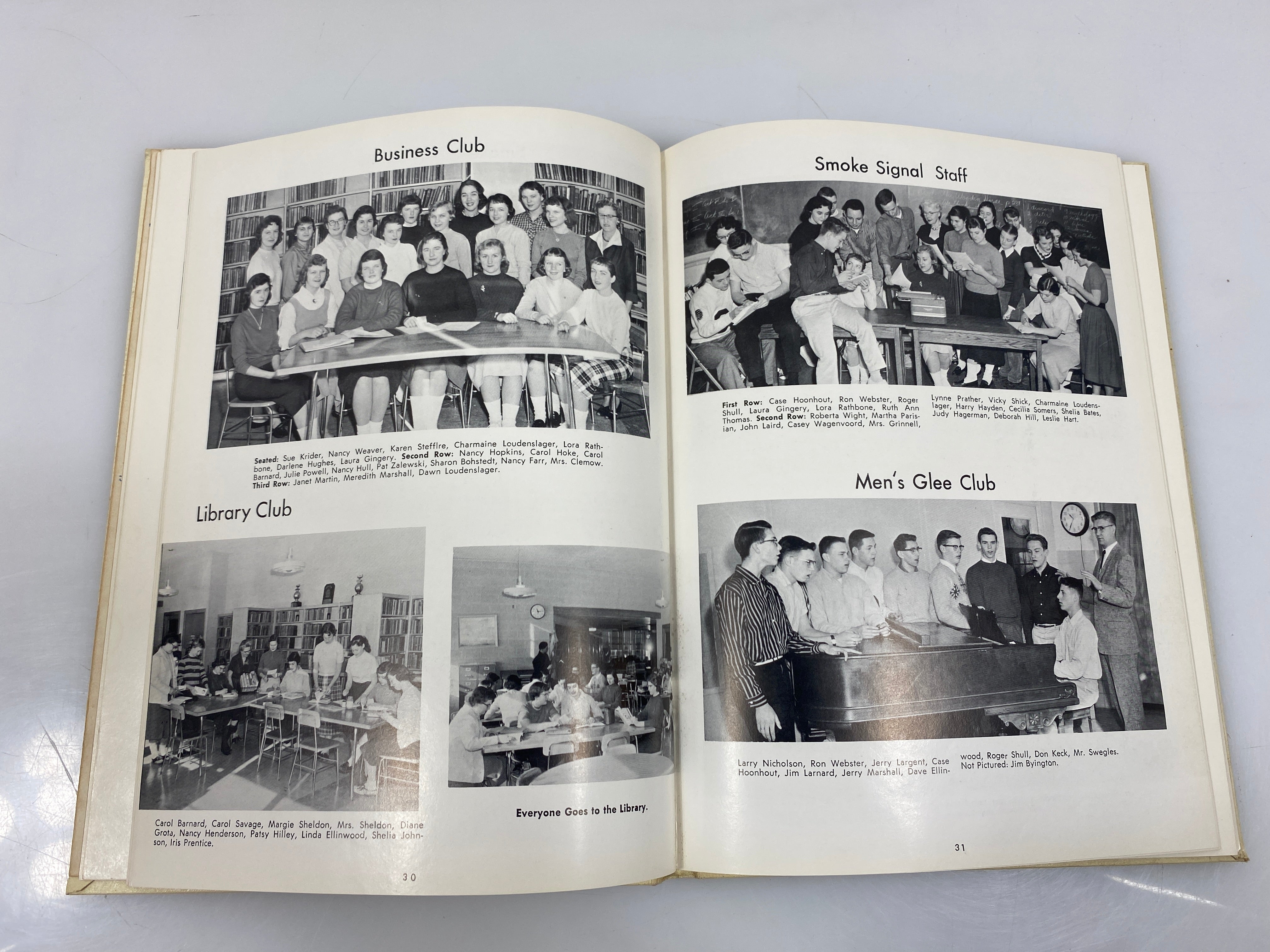 1958 "Tomahawk" Okemos High School Okemos, MI HC