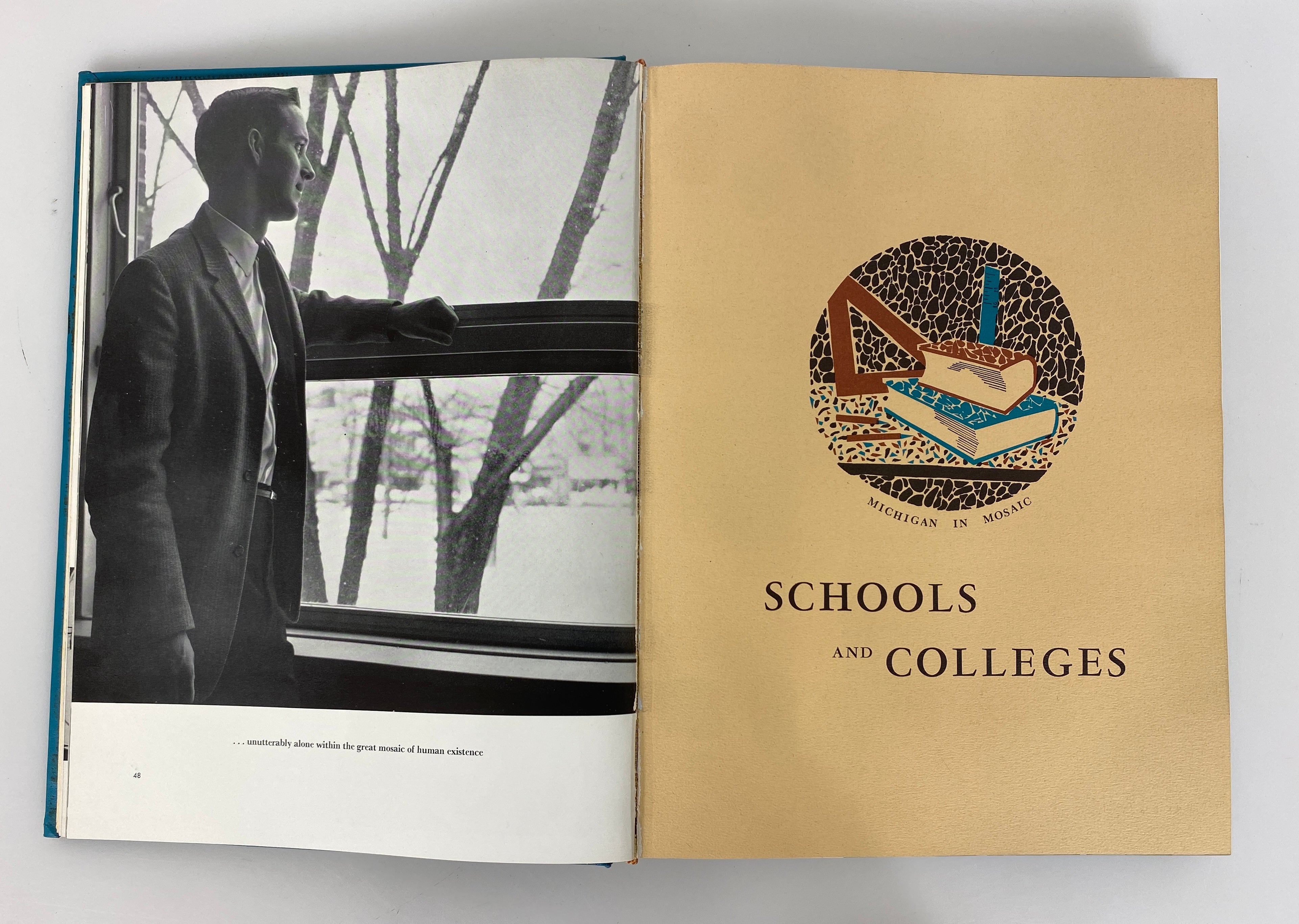 1958 University of Michigan Yearbook "Ensian" HC