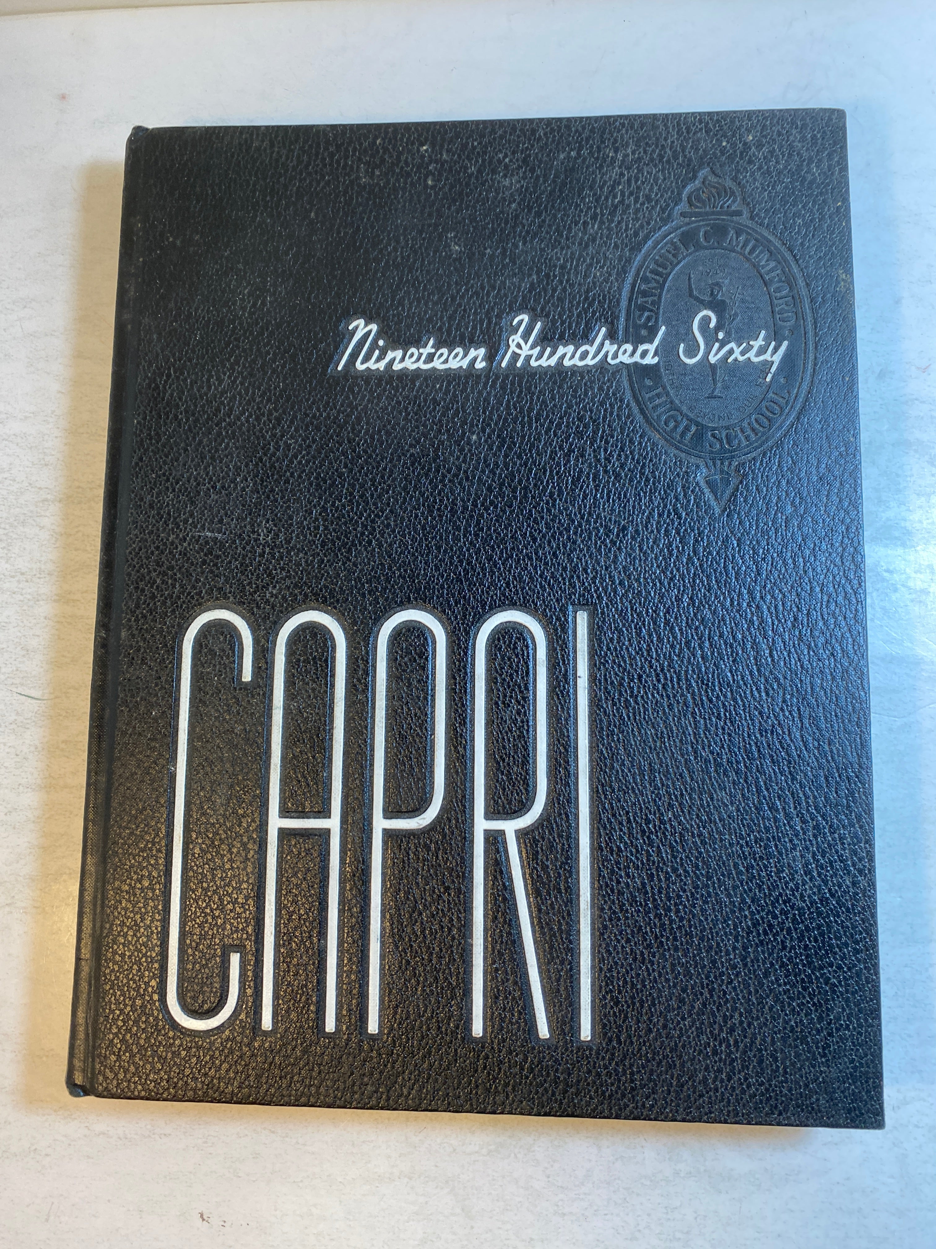 1960 "Capri" Samuel Mumford High School Detroit, MI Yearbook