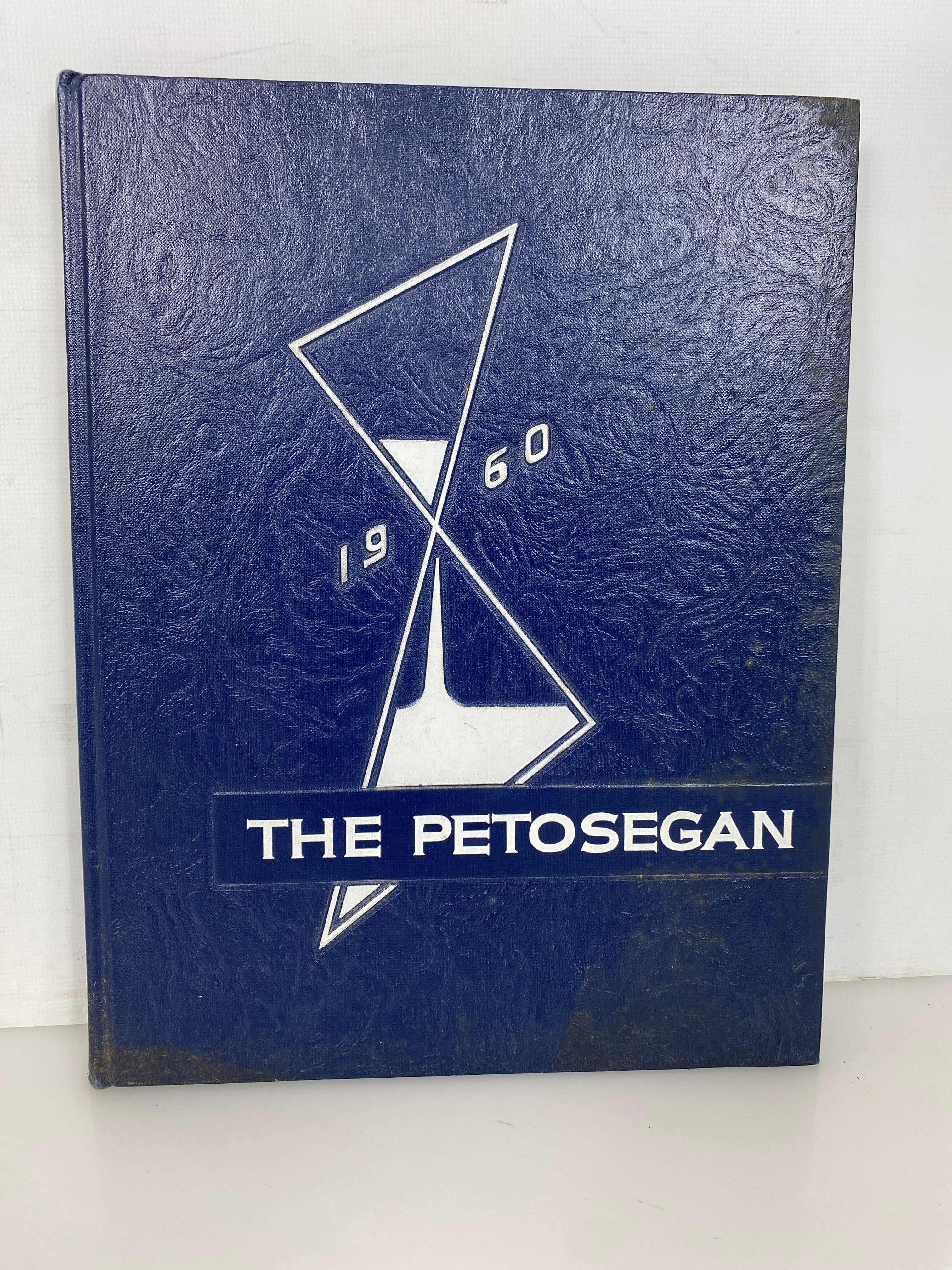 1960 Petoskey High School Yearbook "Petosegan" Petoskey Michigan HC