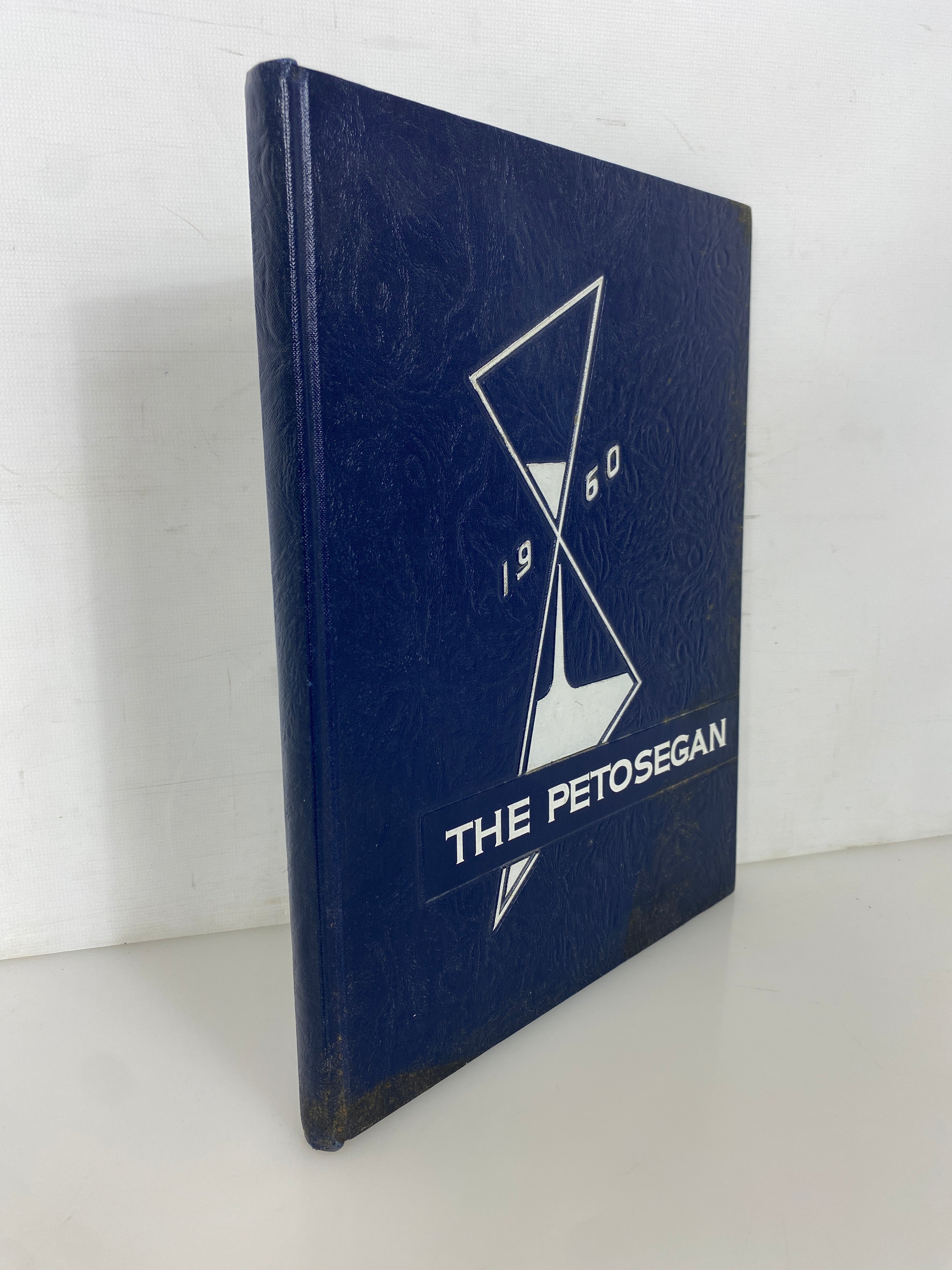 1960 Petoskey High School Yearbook "Petosegan" Petoskey Michigan HC