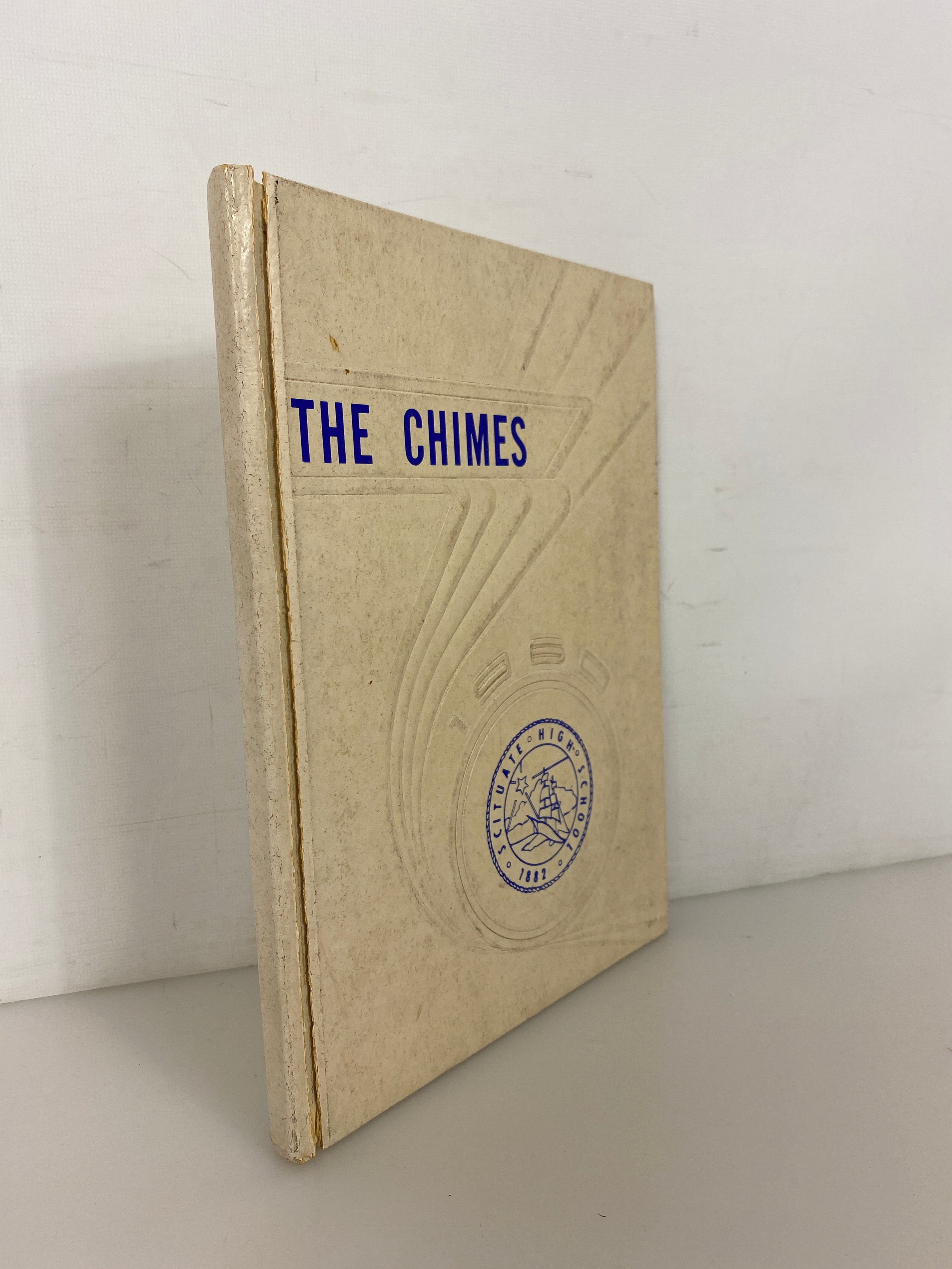 1960 Scituate High School Yearbook "The Chimes" Scituate MA HC