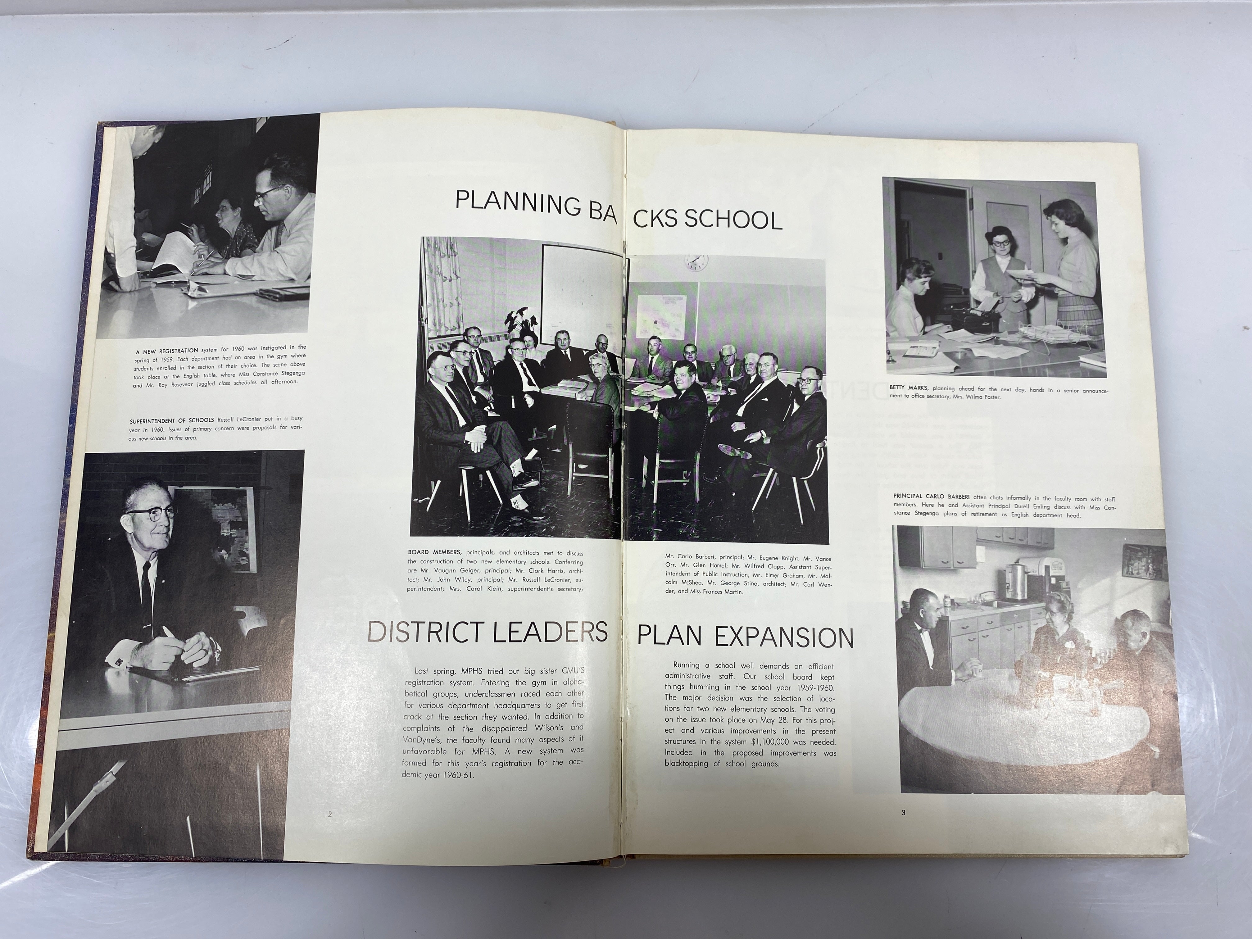 1960 "The Derrick" Mt. Pleasant High School Yearbook Mt. Pleasant Michigan