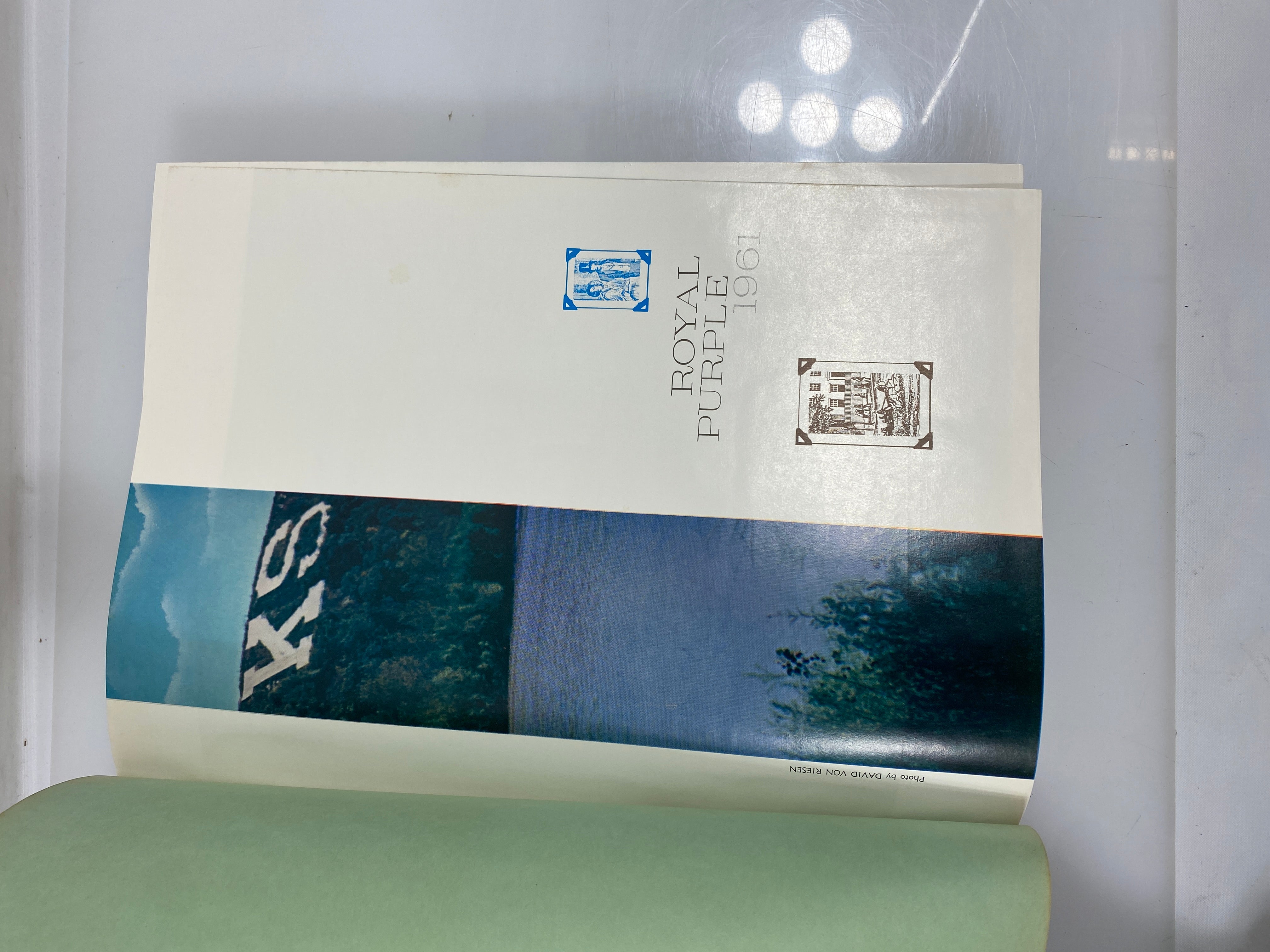 1961 Kansas State University "Royal Purple" Yearbook HC