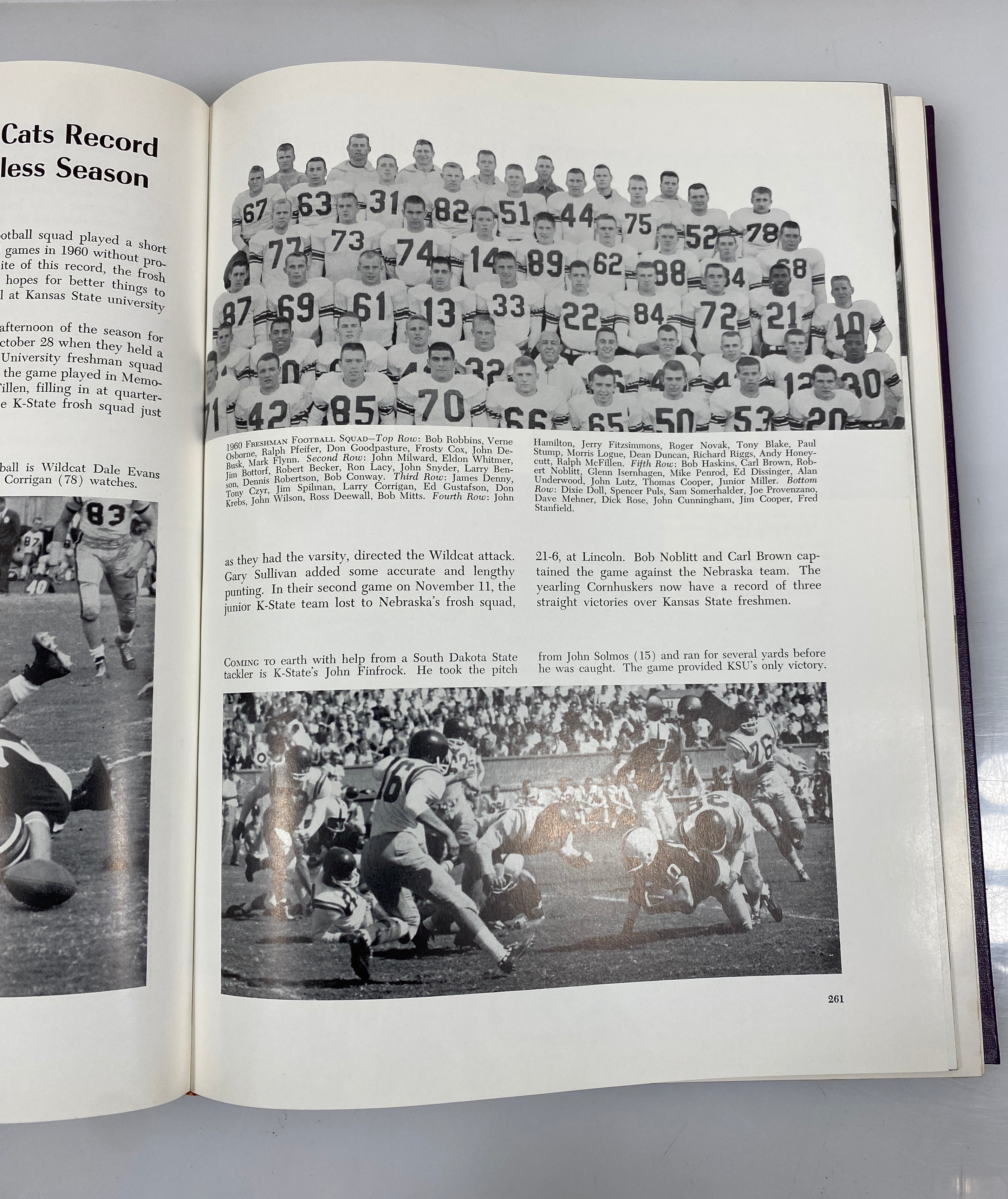 1961 Kansas State University "Royal Purple" Yearbook HC