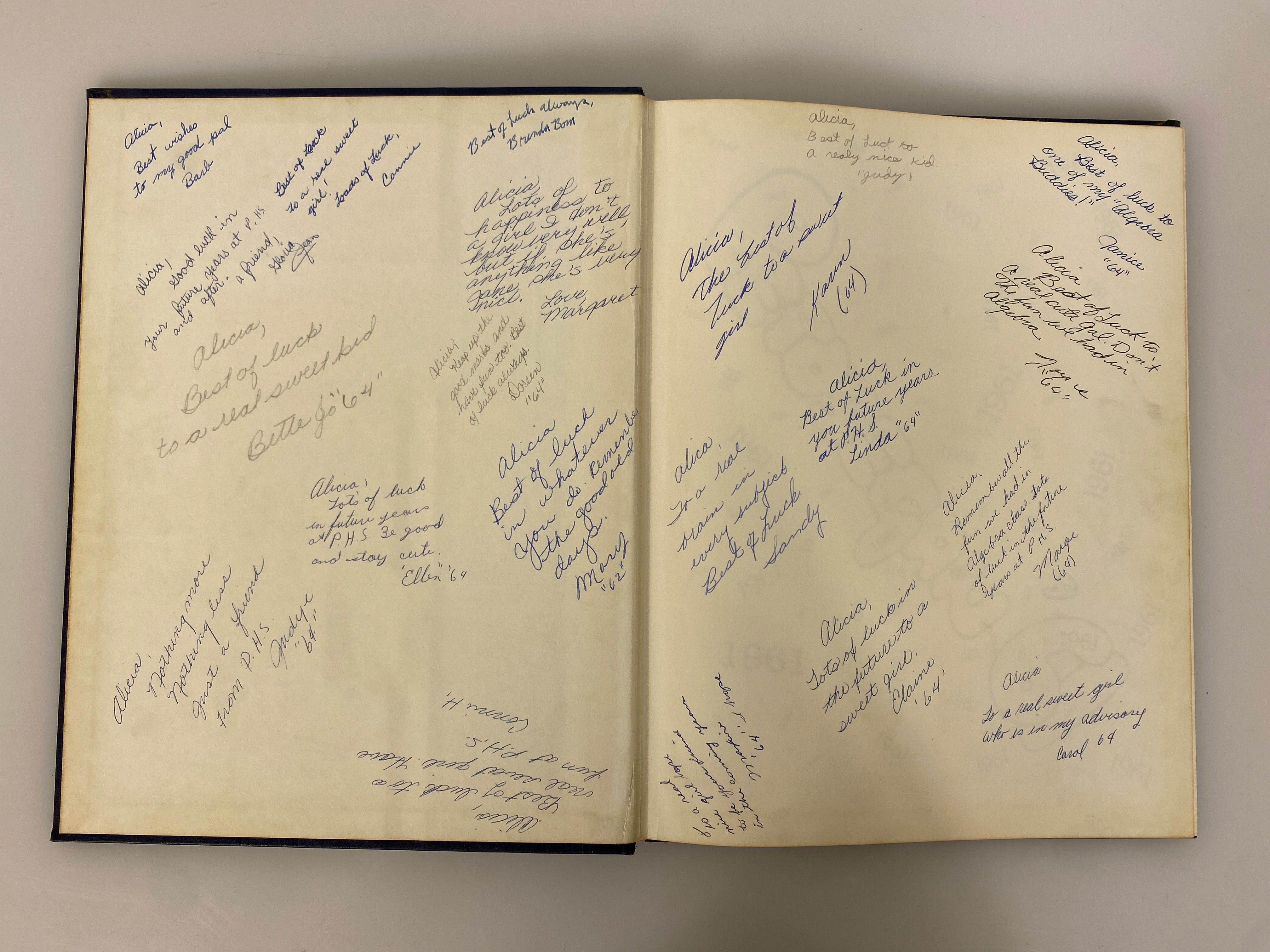1961 Petoskey High School Yearbook "Petosegan" Petoskey Michigan HC