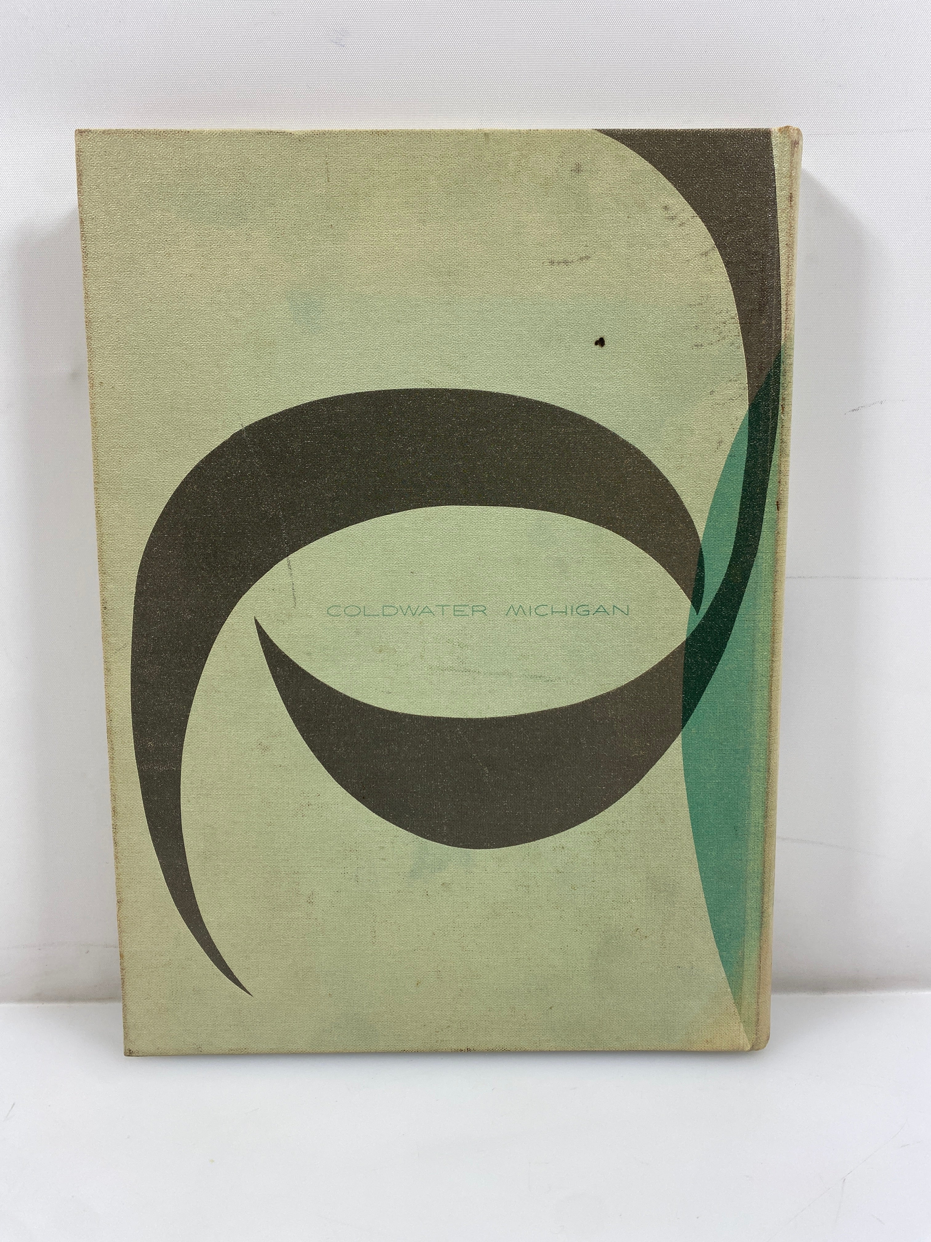 1962 Coldwater High School "Cardinal" Yearbook Coldwater Michigan HC