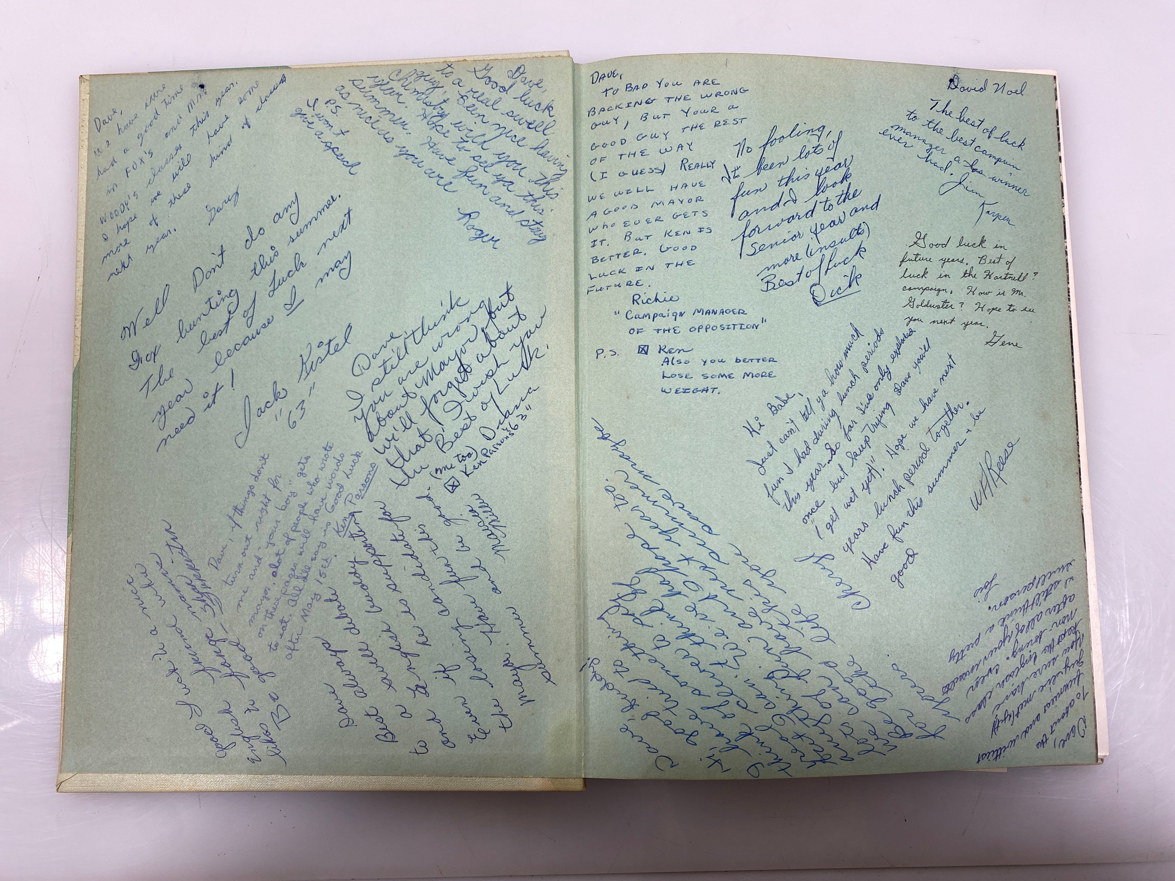 1962 Coldwater High School "Cardinal" Yearbook Coldwater Michigan HC