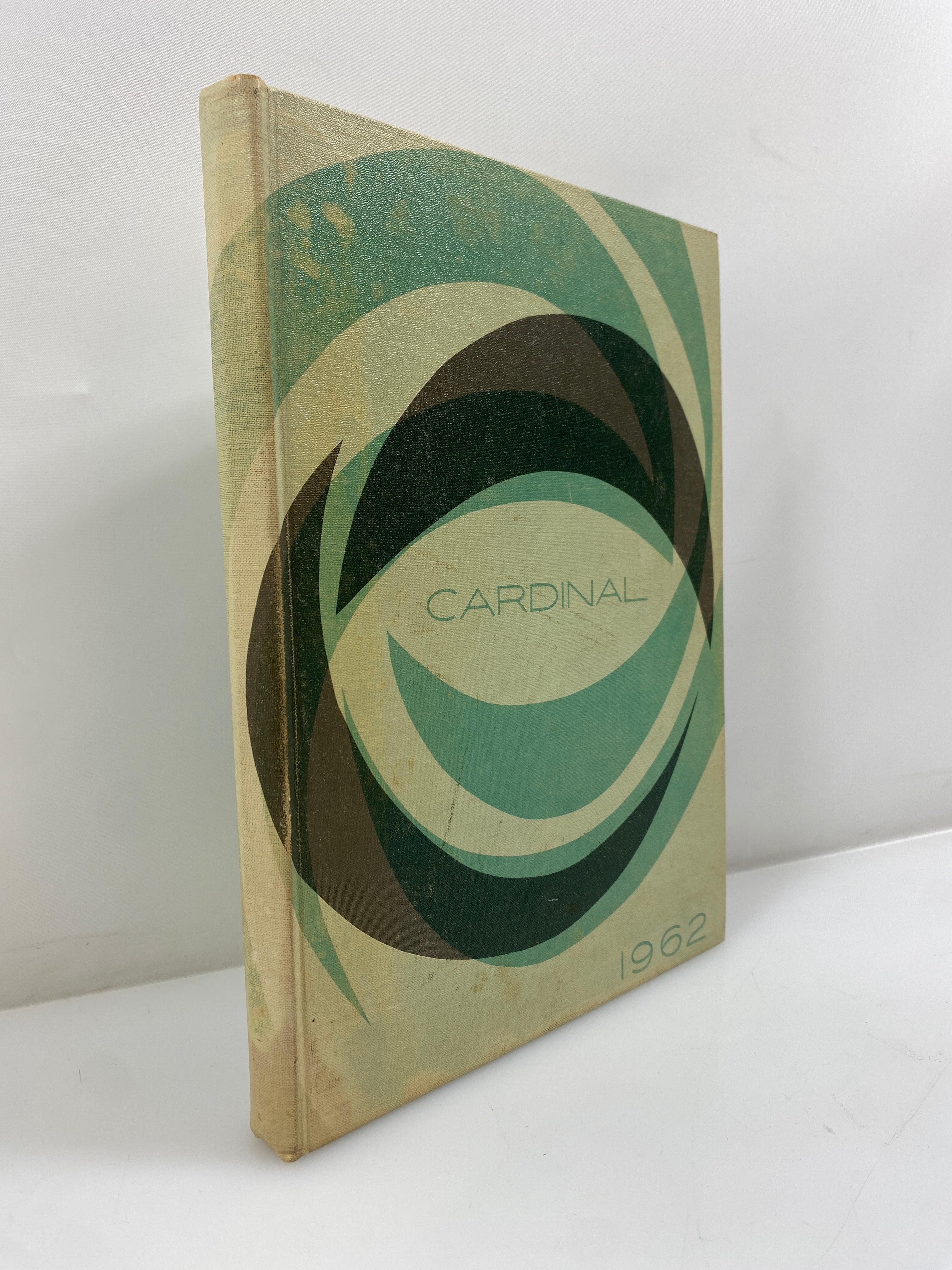 1962 Coldwater High School "Cardinal" Yearbook Coldwater Michigan HC