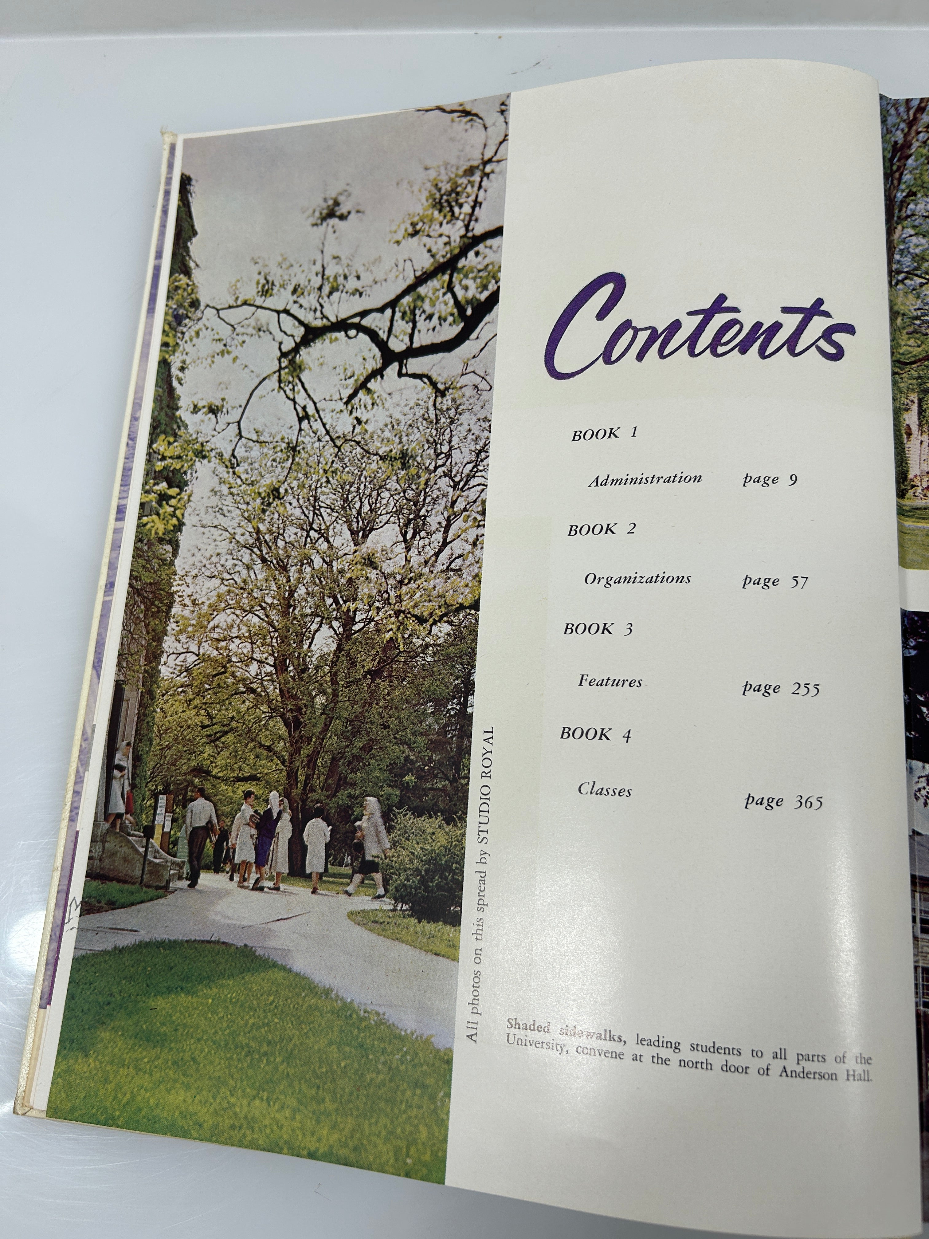 1962 Kansas State University "Royal Purple" Yearbook HC