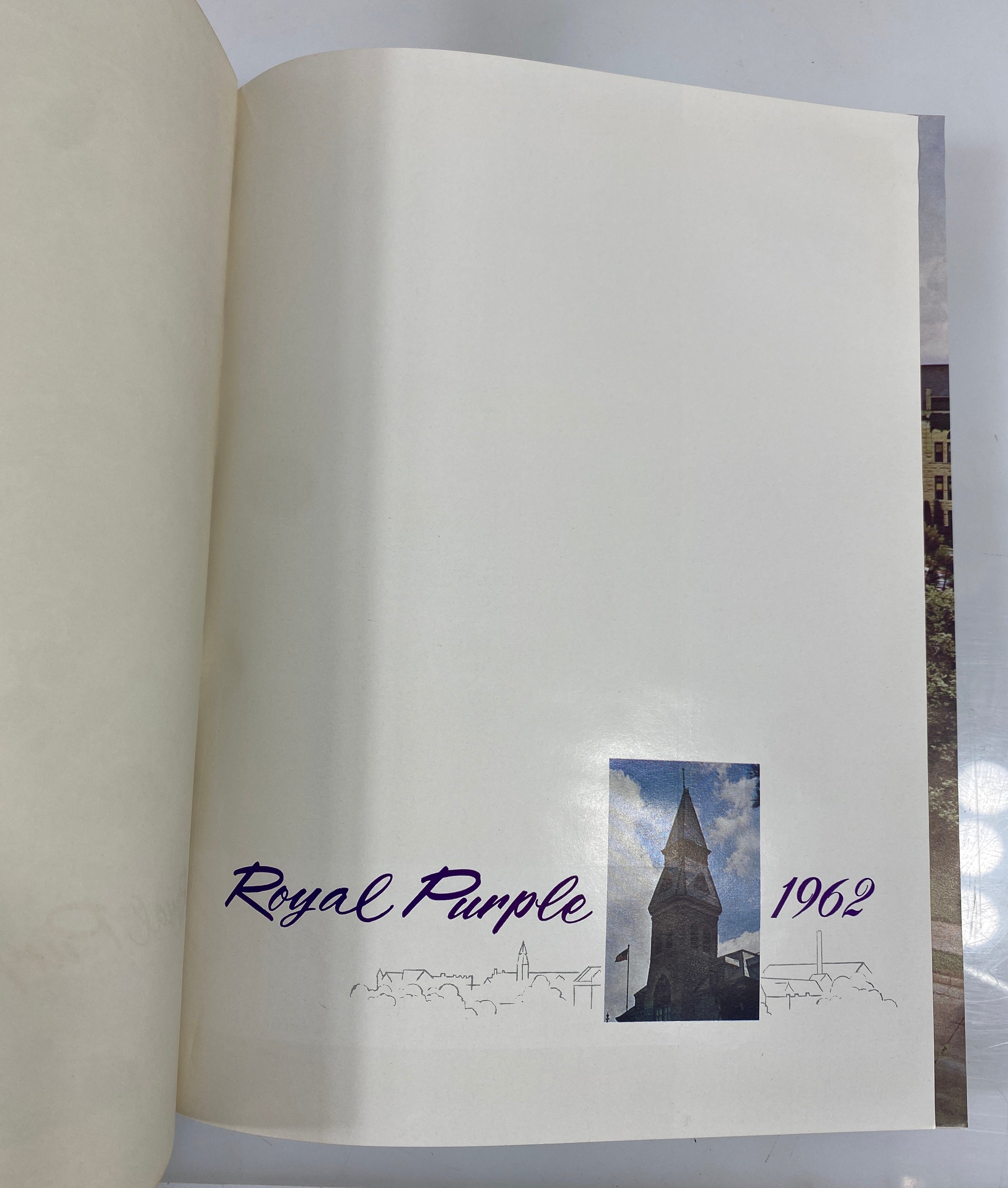 1962 Kansas State University "Royal Purple" Yearbook HC