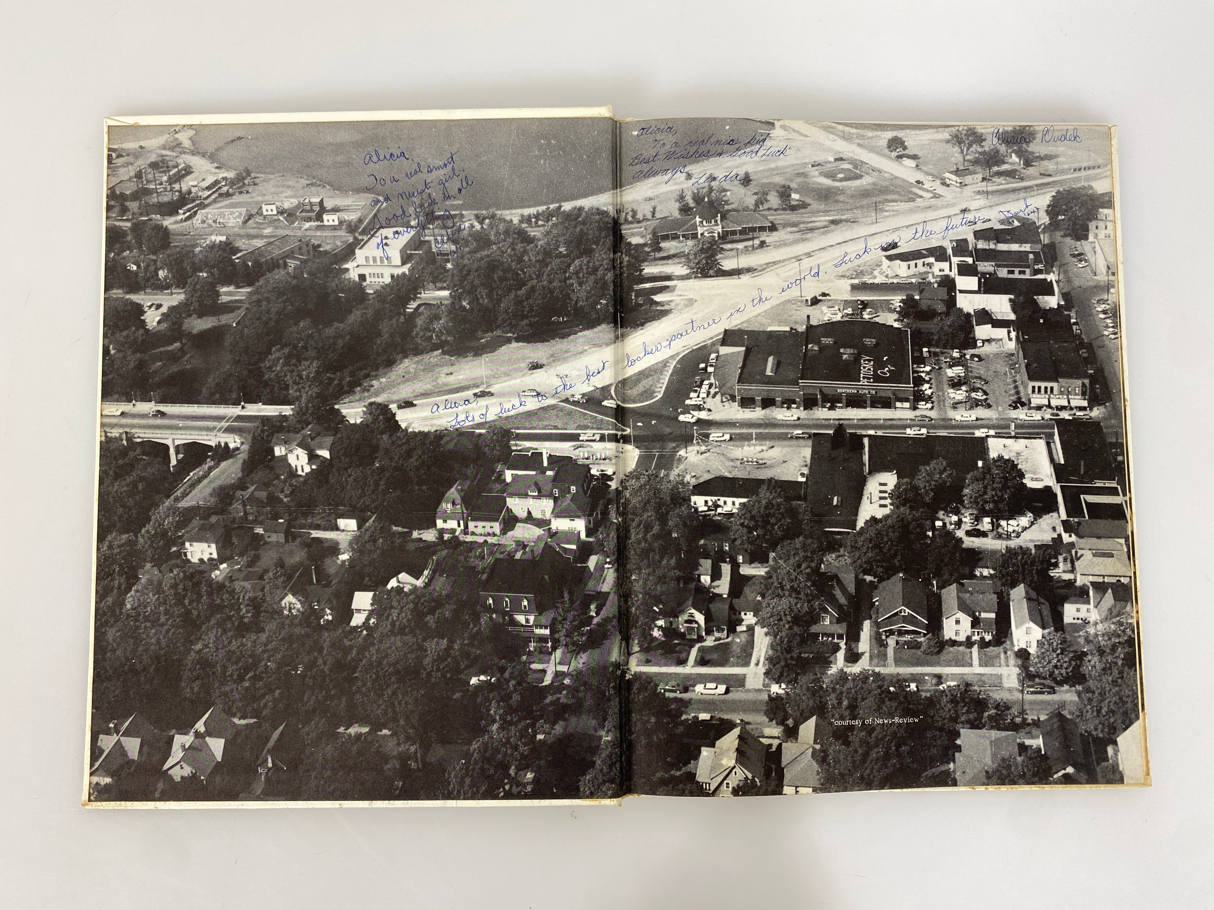 1962 Petoskey High School Yearbook "Petosegan" Petoskey Michigan HC