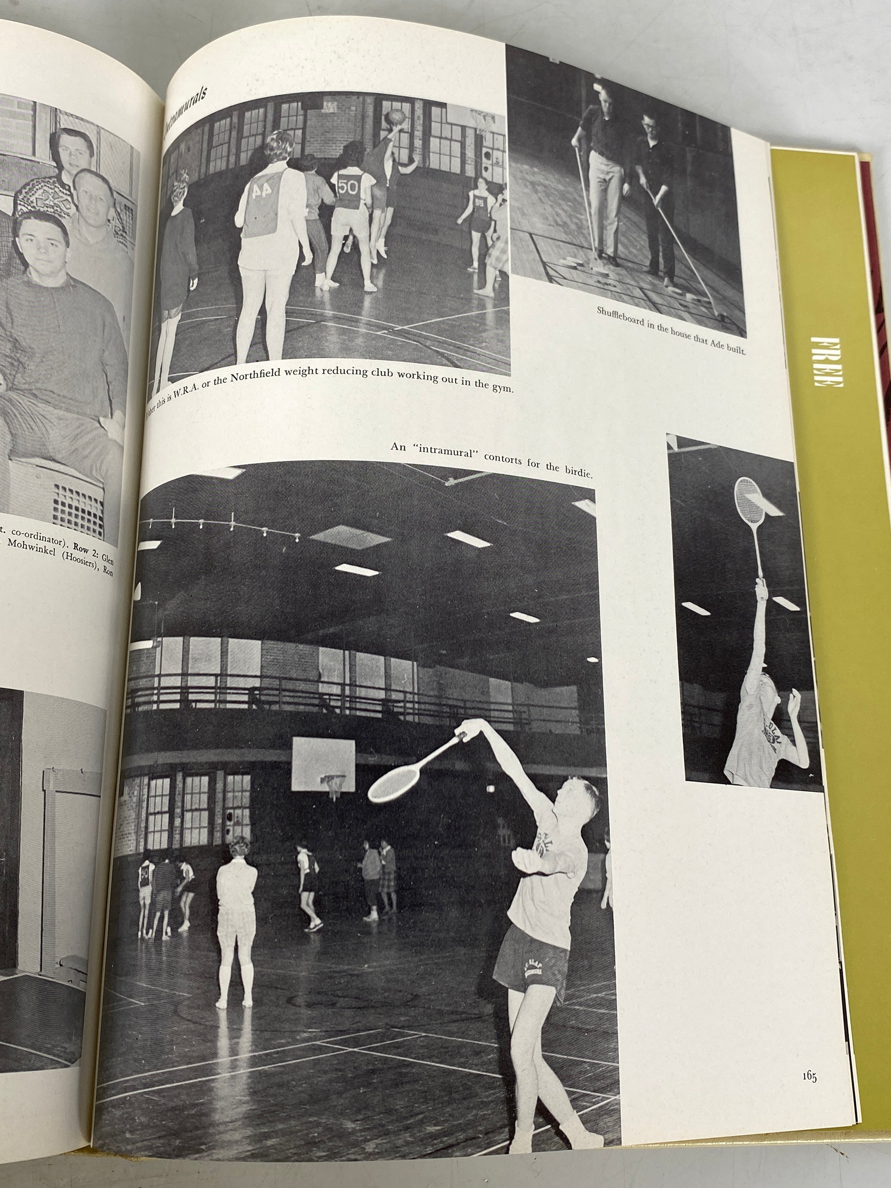 1962 St. Olaf College Yearbook w Supplement Northfield Minnesota HC