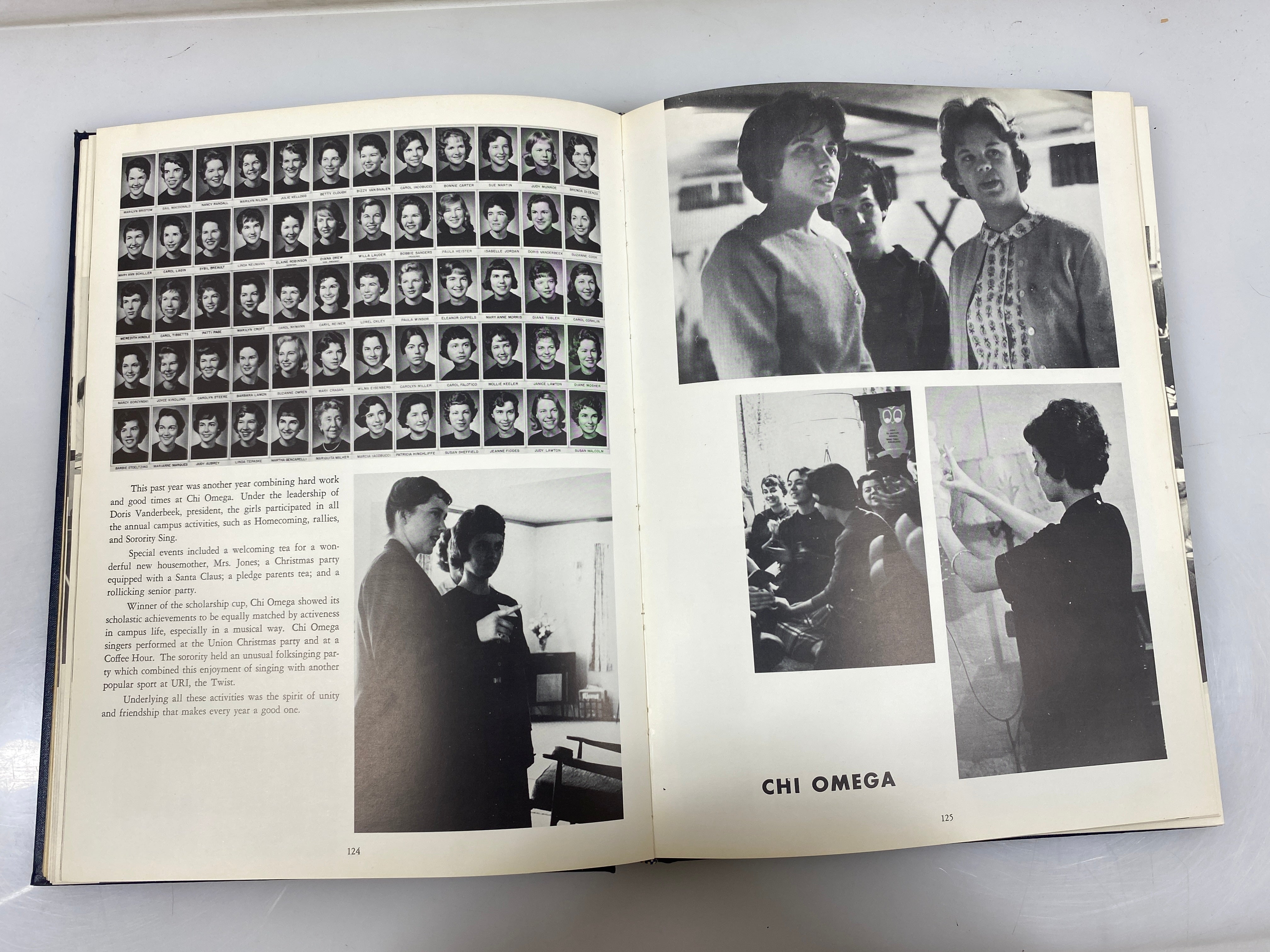 1962 University of Rhode Island Yearbook "Grist" Kingston RI HC