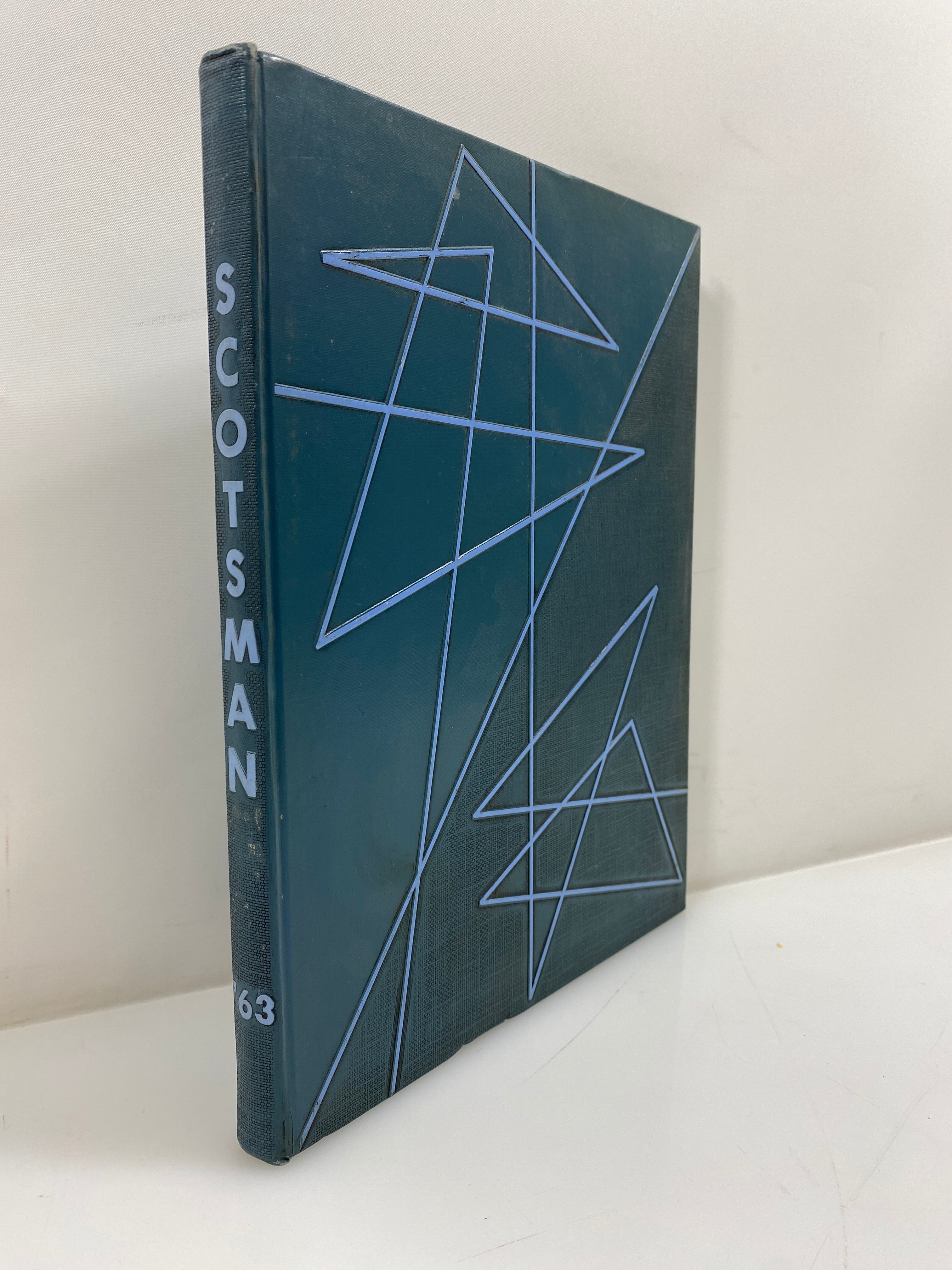 1963 Alma College "Scotsman" Yearbook Alma Michigan HC