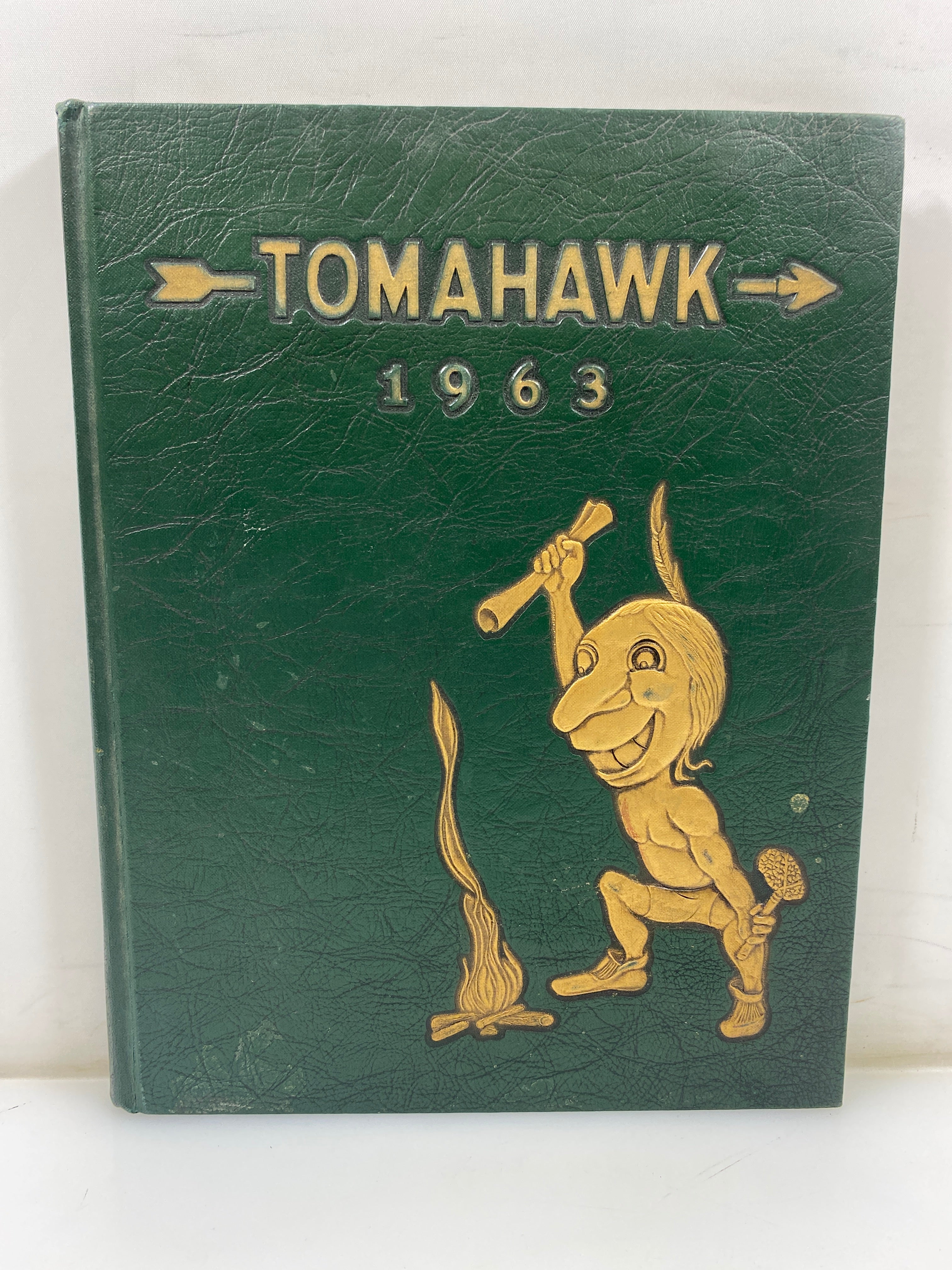 1963 Okemos High School Yearbook "Tomahawk" Okemos Michigan HC