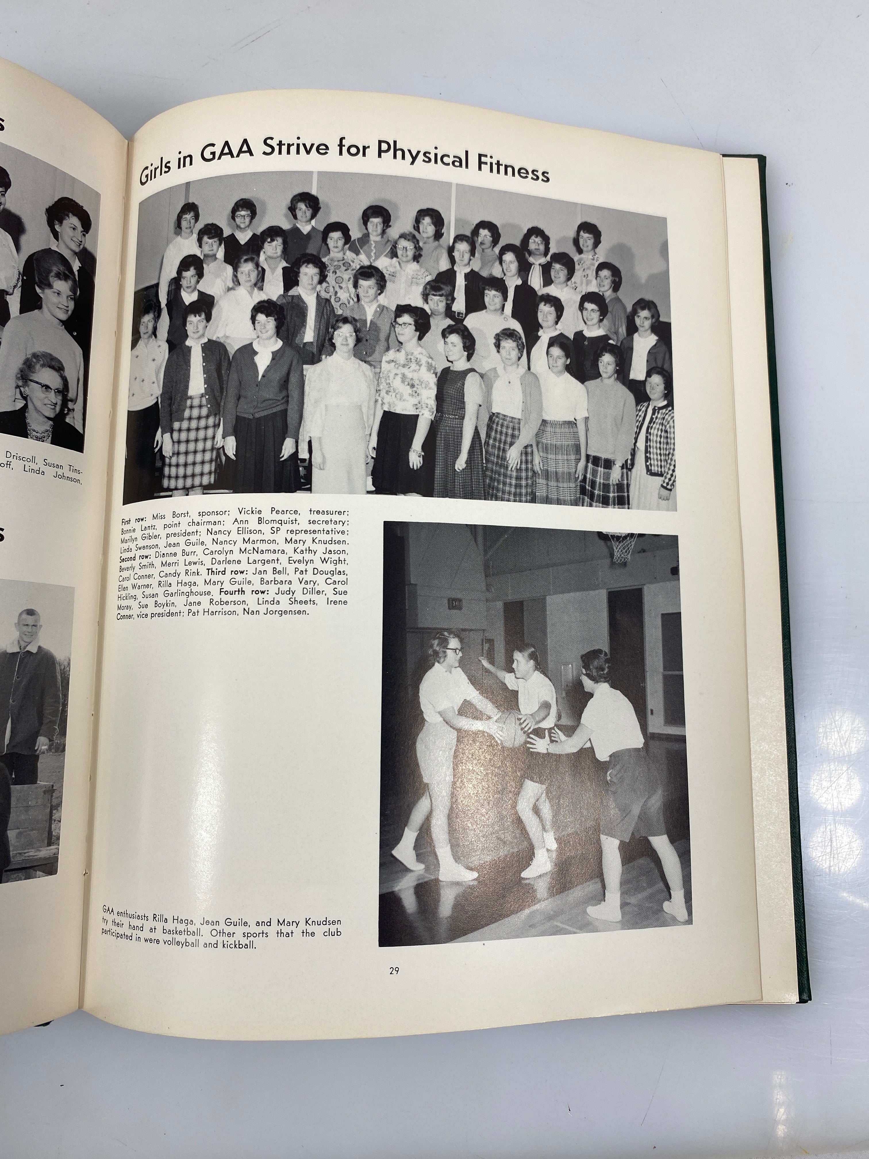 1963 Okemos High School Yearbook "Tomahawk" Okemos Michigan HC