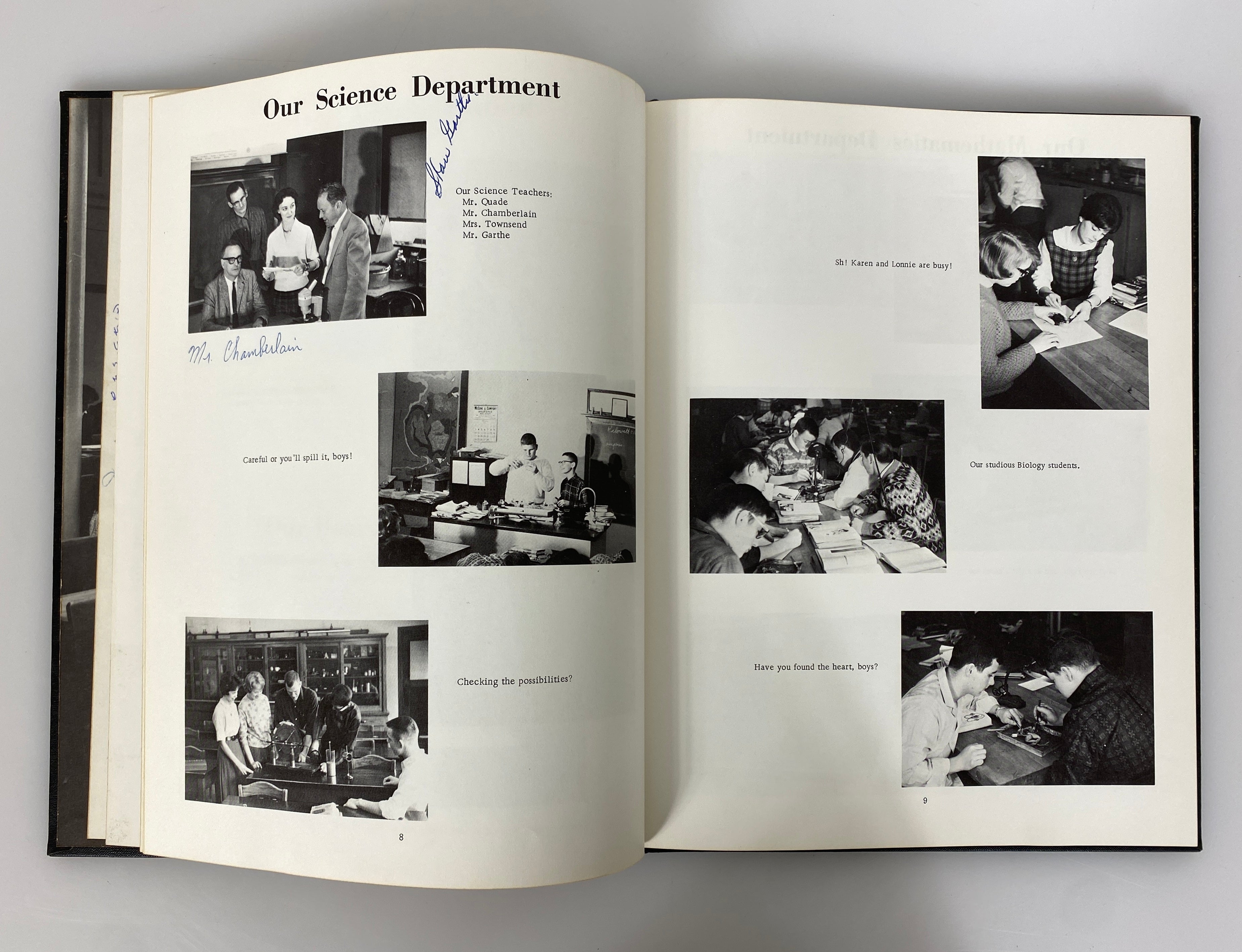 1963 Petoskey High School Yearbook "Petosegan" Petoskey Michigan HC