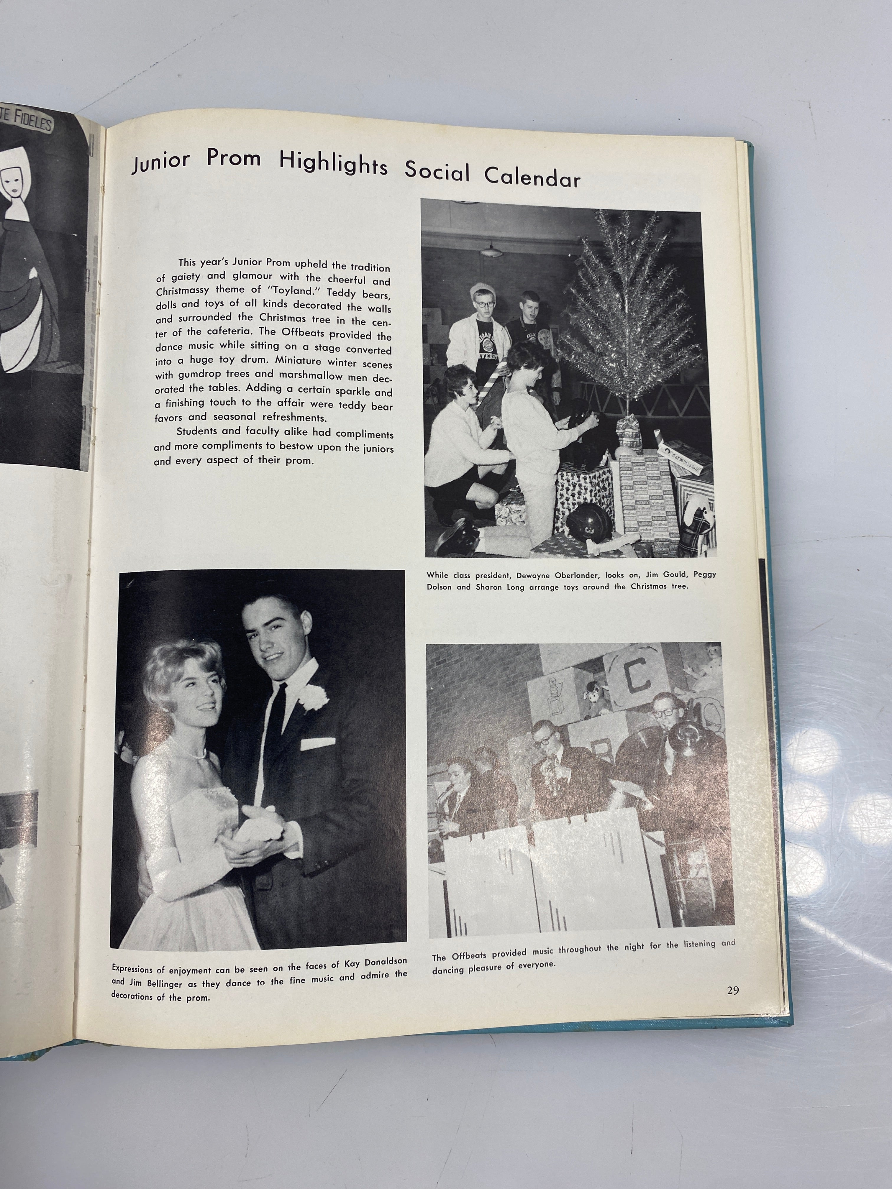 1963 "The Derrick" Mt. Pleasant High School Yearbook Mt. Pleasant Michigan