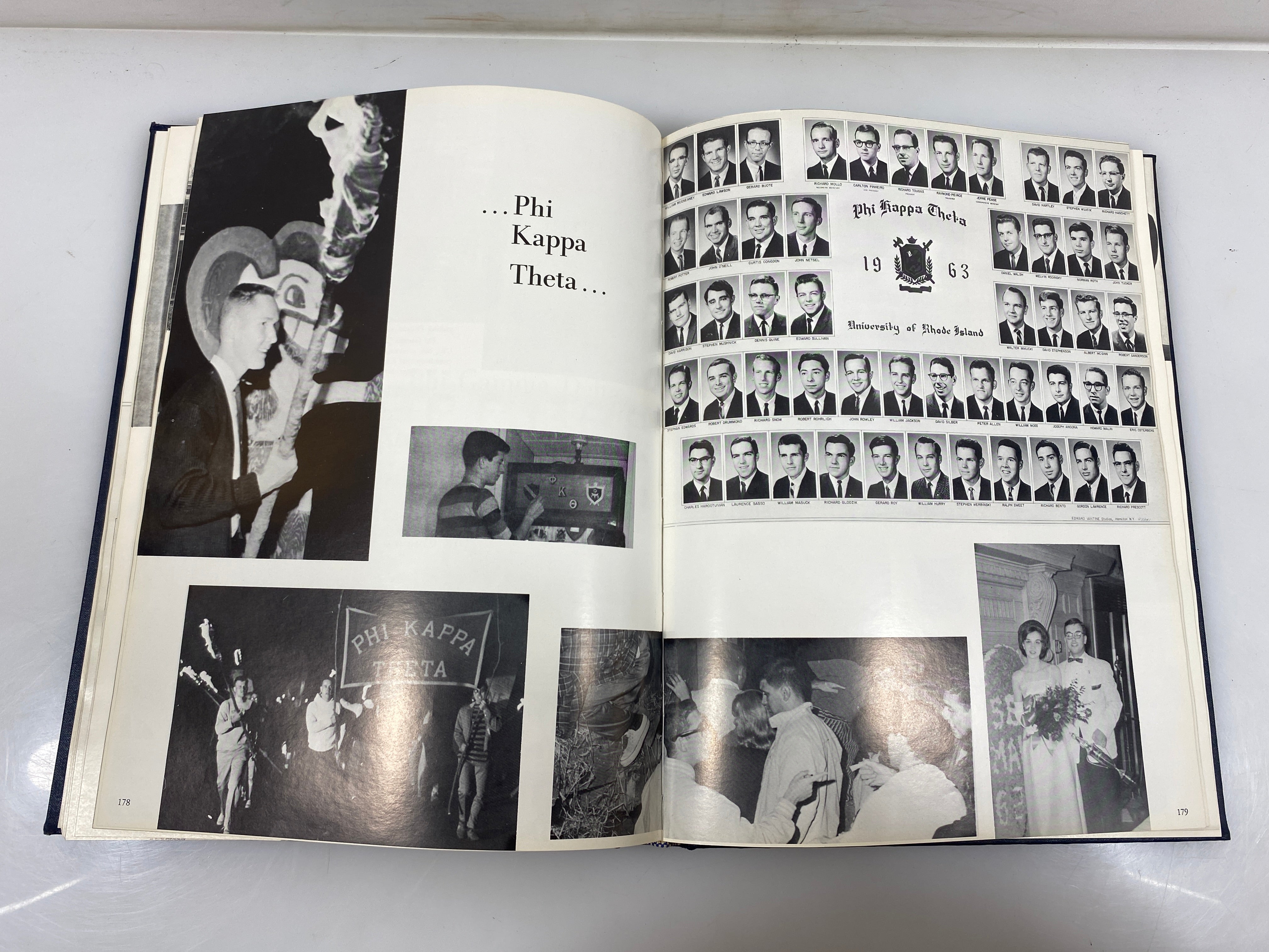 1963 University of Rhode Island Yearbook "Grist" Kingston RI HC