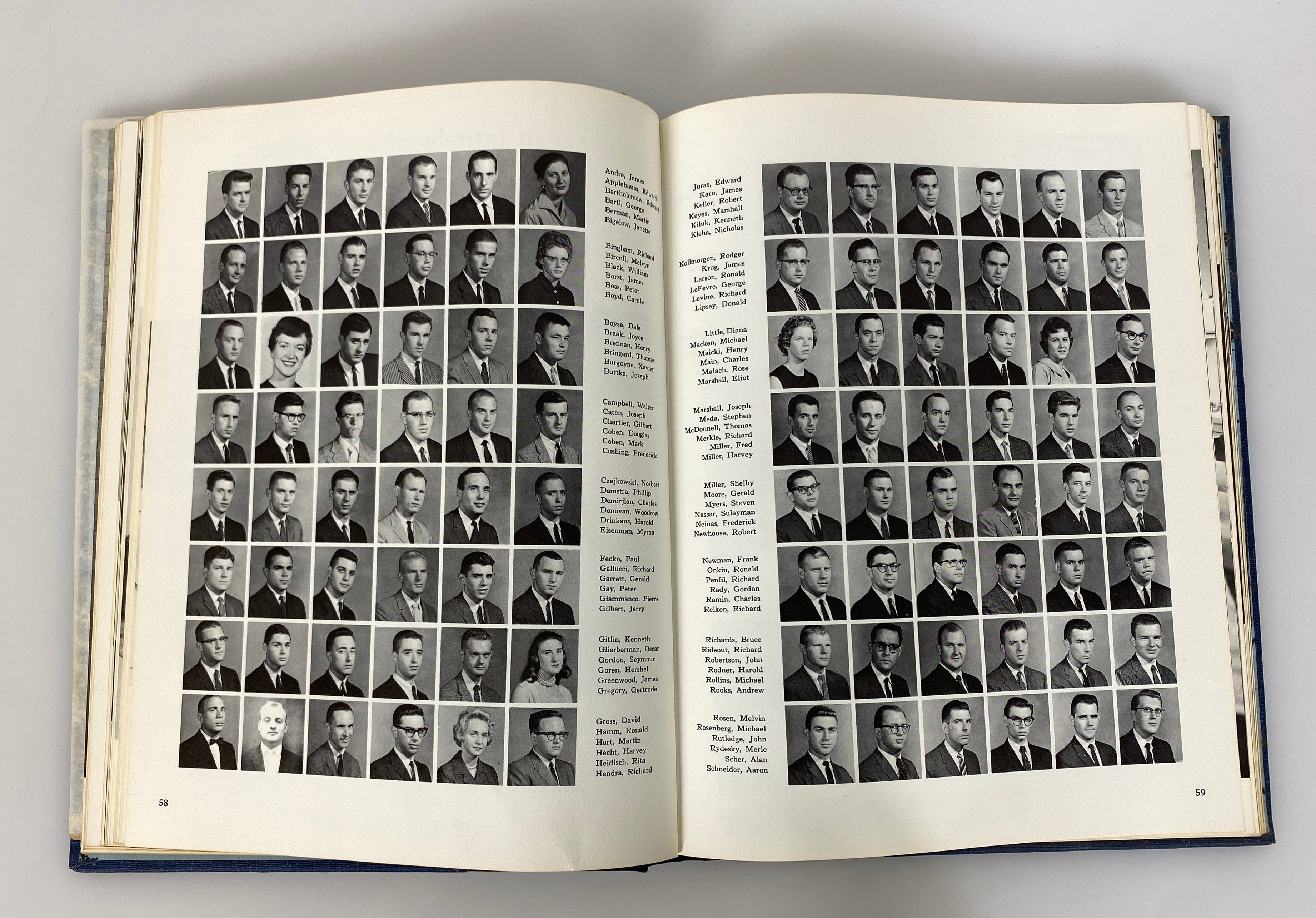 1963 Wayne State University College of Medicine Yearbook HC