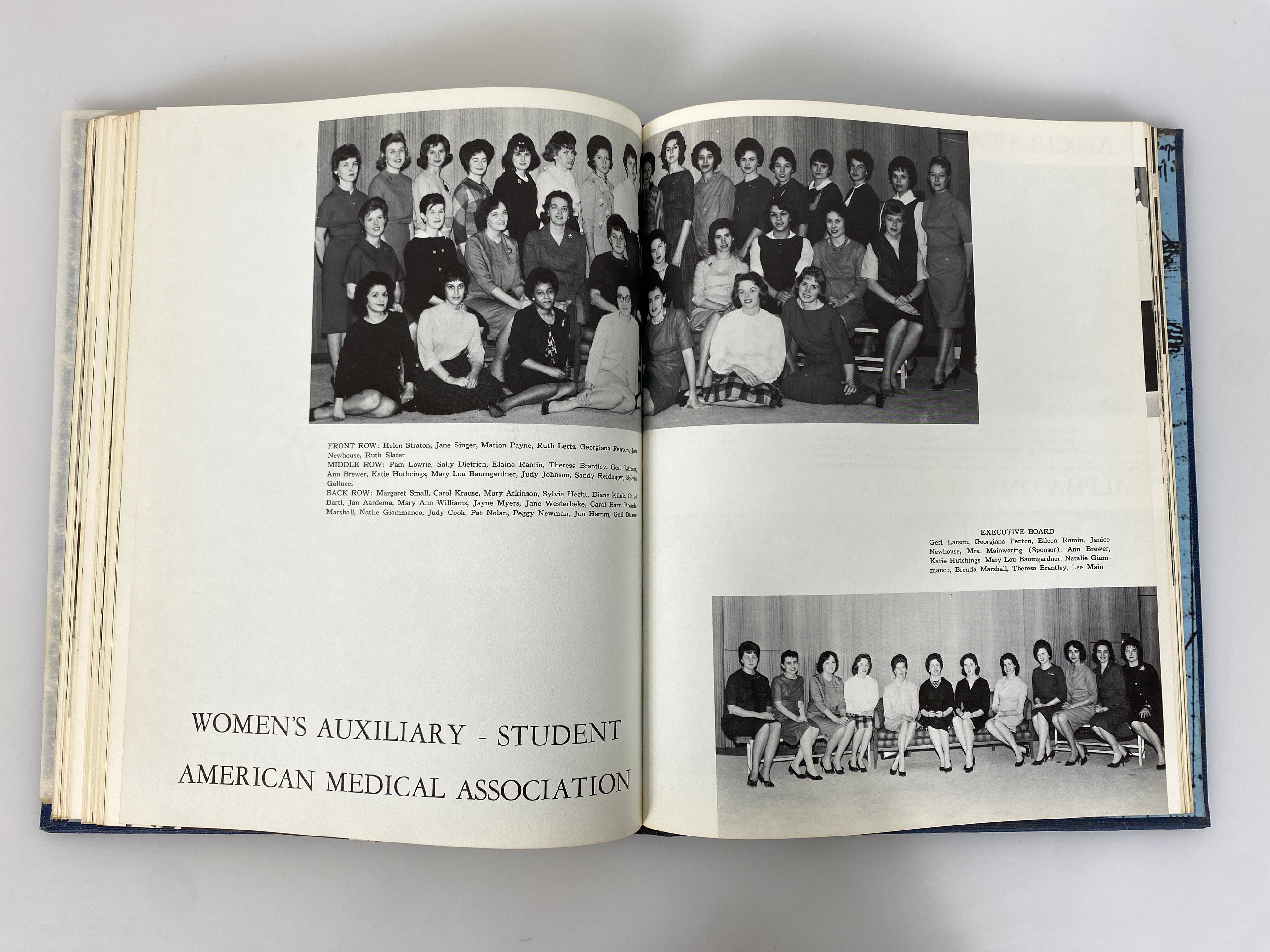 1963 Wayne State University College of Medicine Yearbook HC