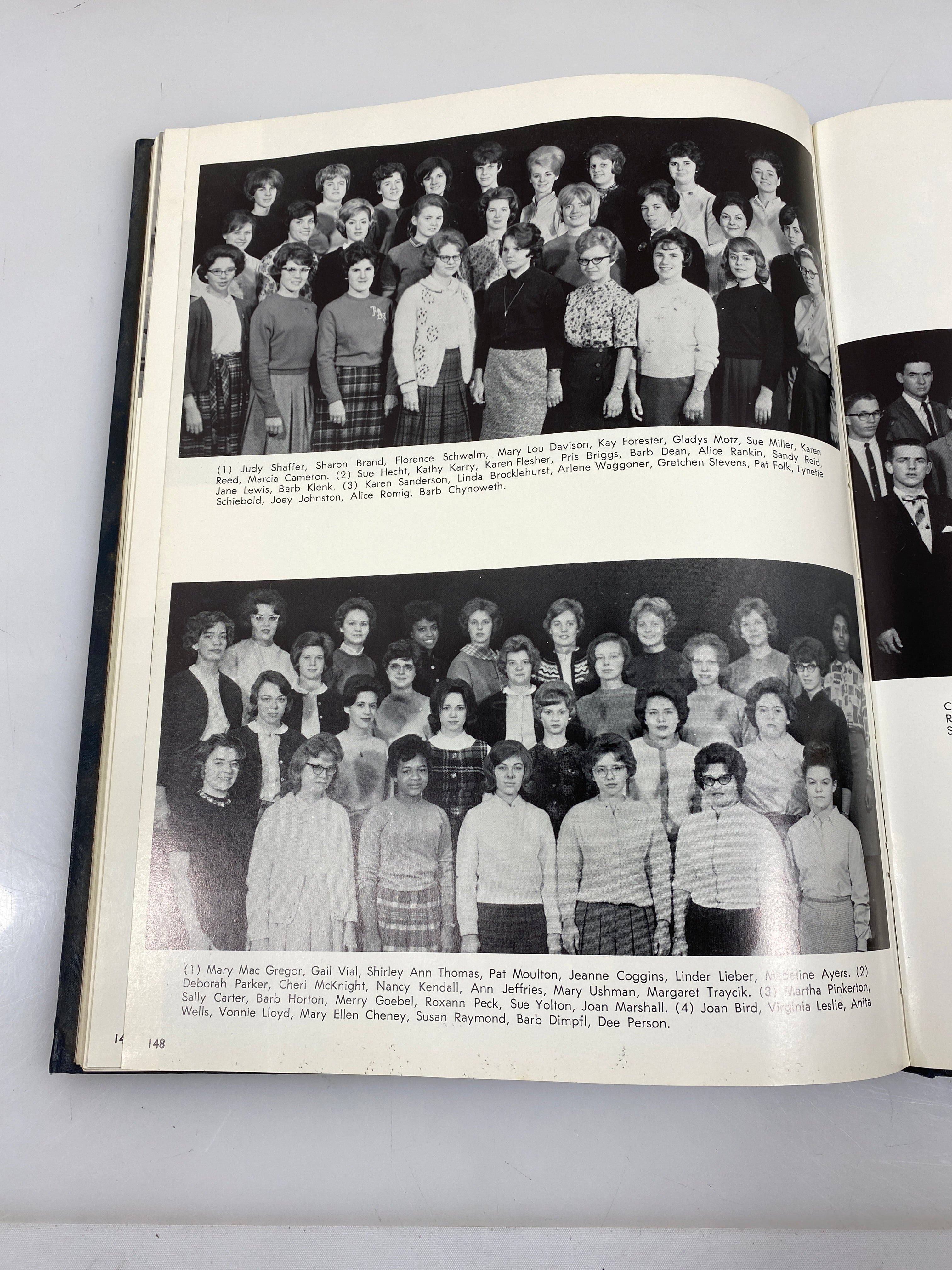 1964 Alma College "Scotsman" Yearbook Alma Michigan HC