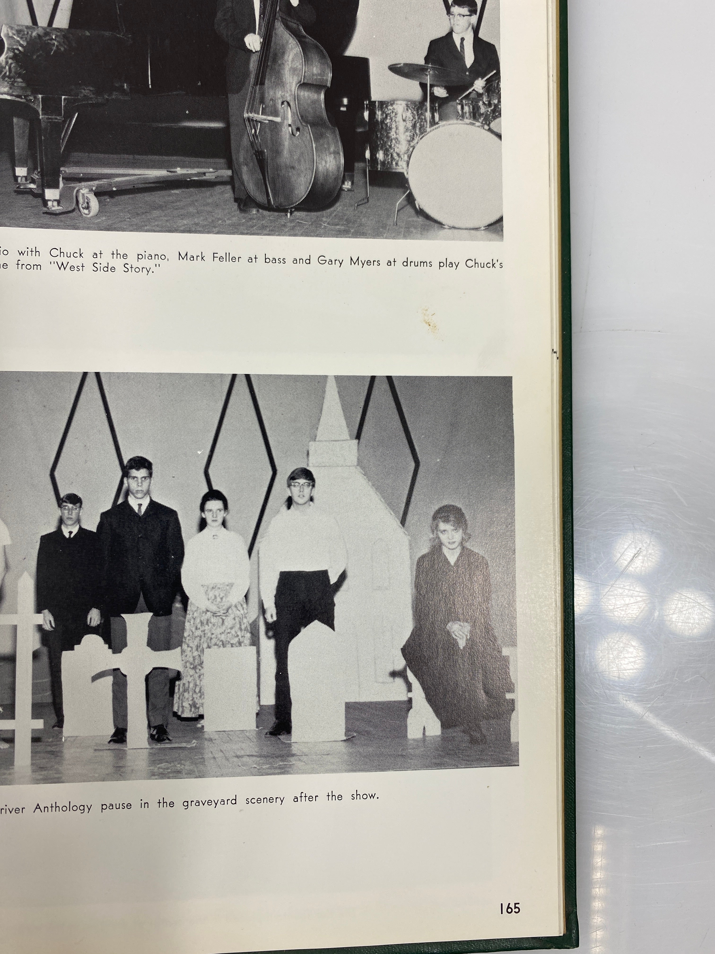 1964 Coldwater High School Yearbook "Cardinal" Coldwater Michigan HC