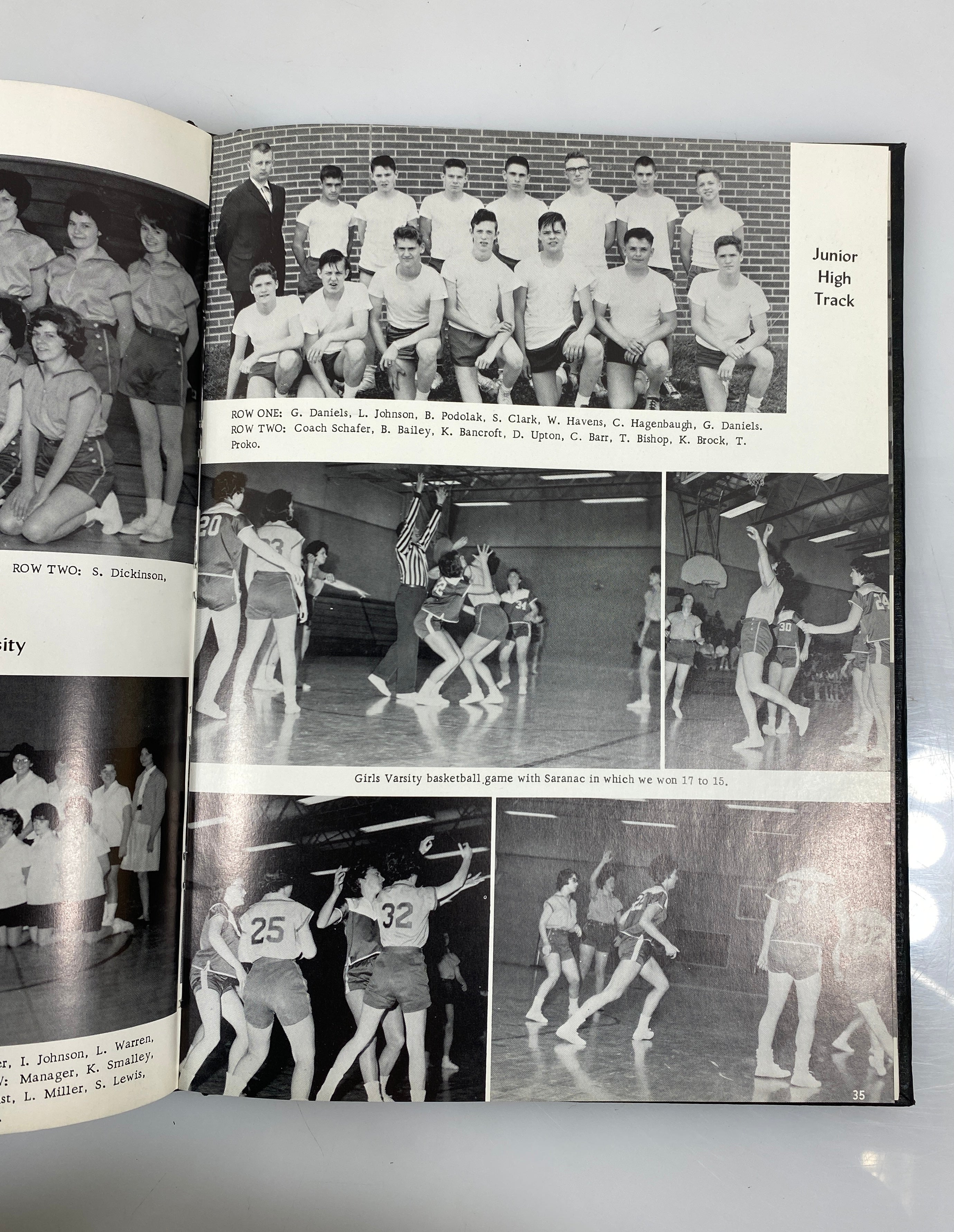 1964 Fulton High School "Talespin" Yearbook HC, Middleton MI