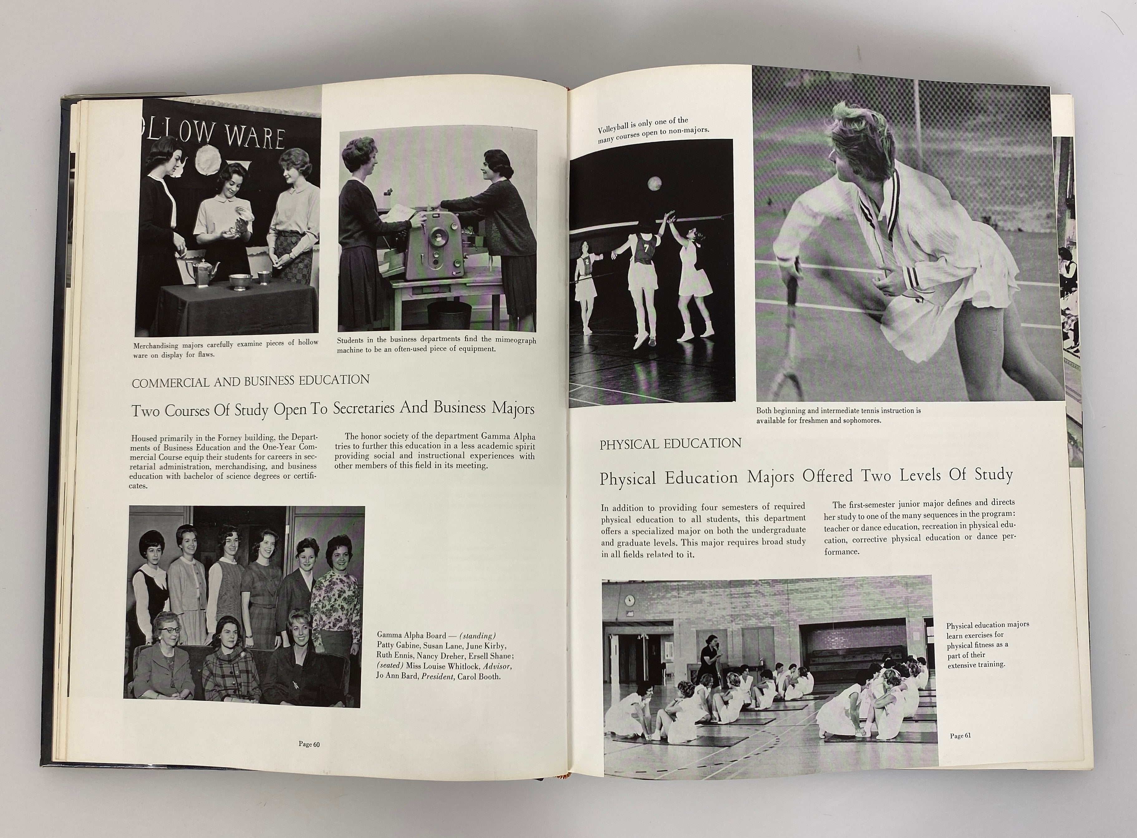 1964 University of North Carolina Greensboro "Pine Needles" Yearbook HC