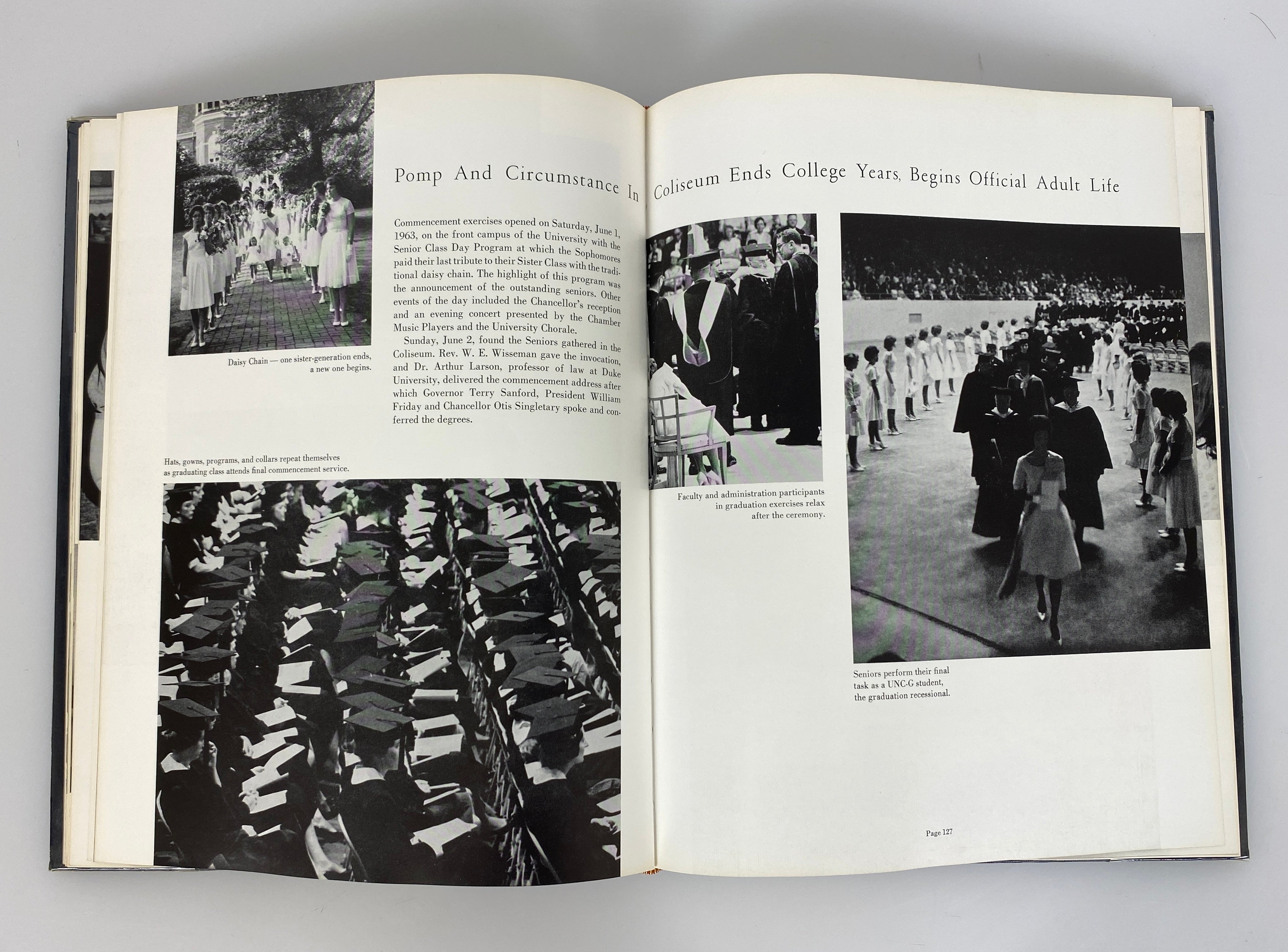 1964 University of North Carolina Greensboro "Pine Needles" Yearbook HC
