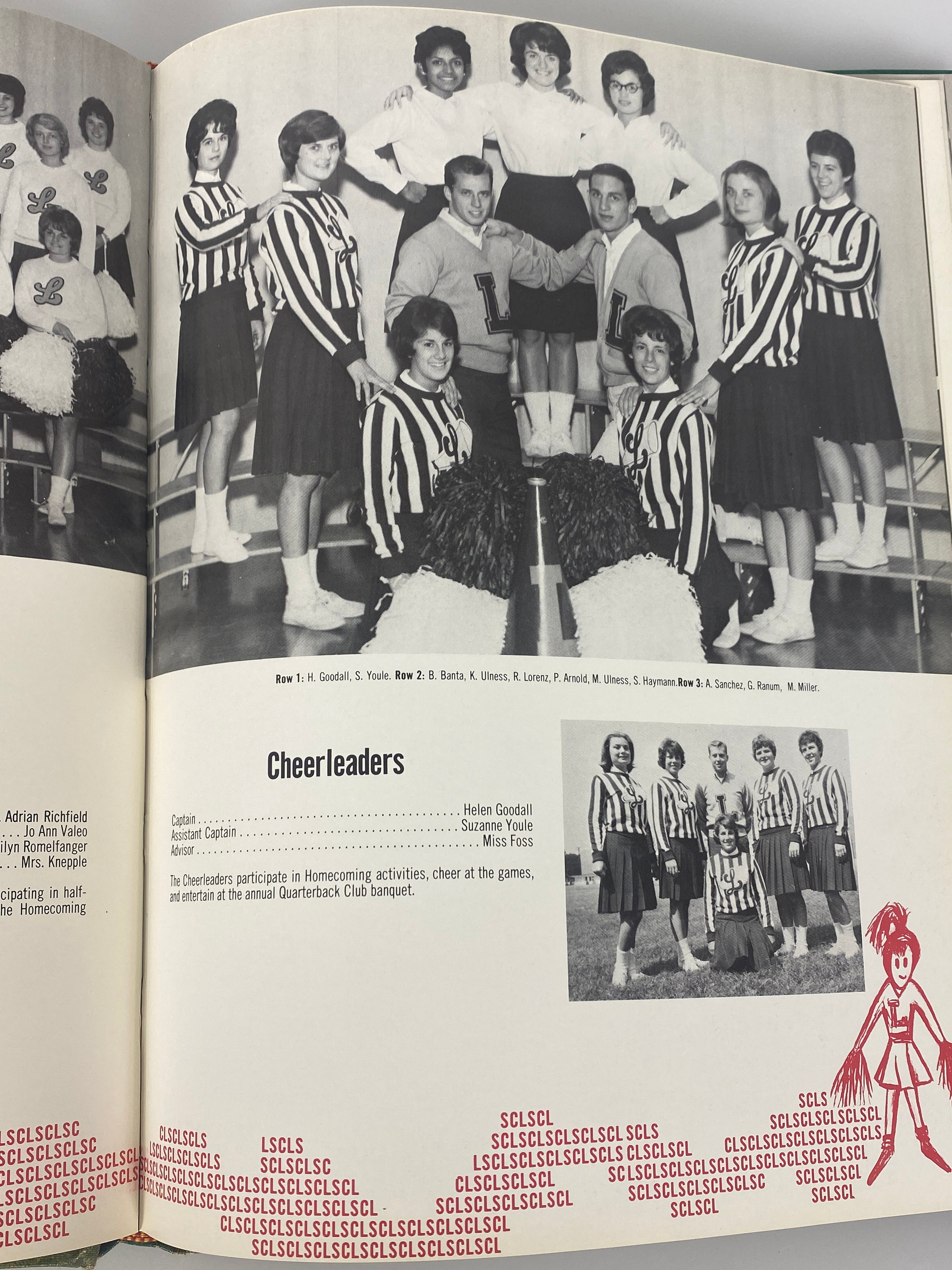 1964 Wisconsin State College Yearbook La Crosse HC