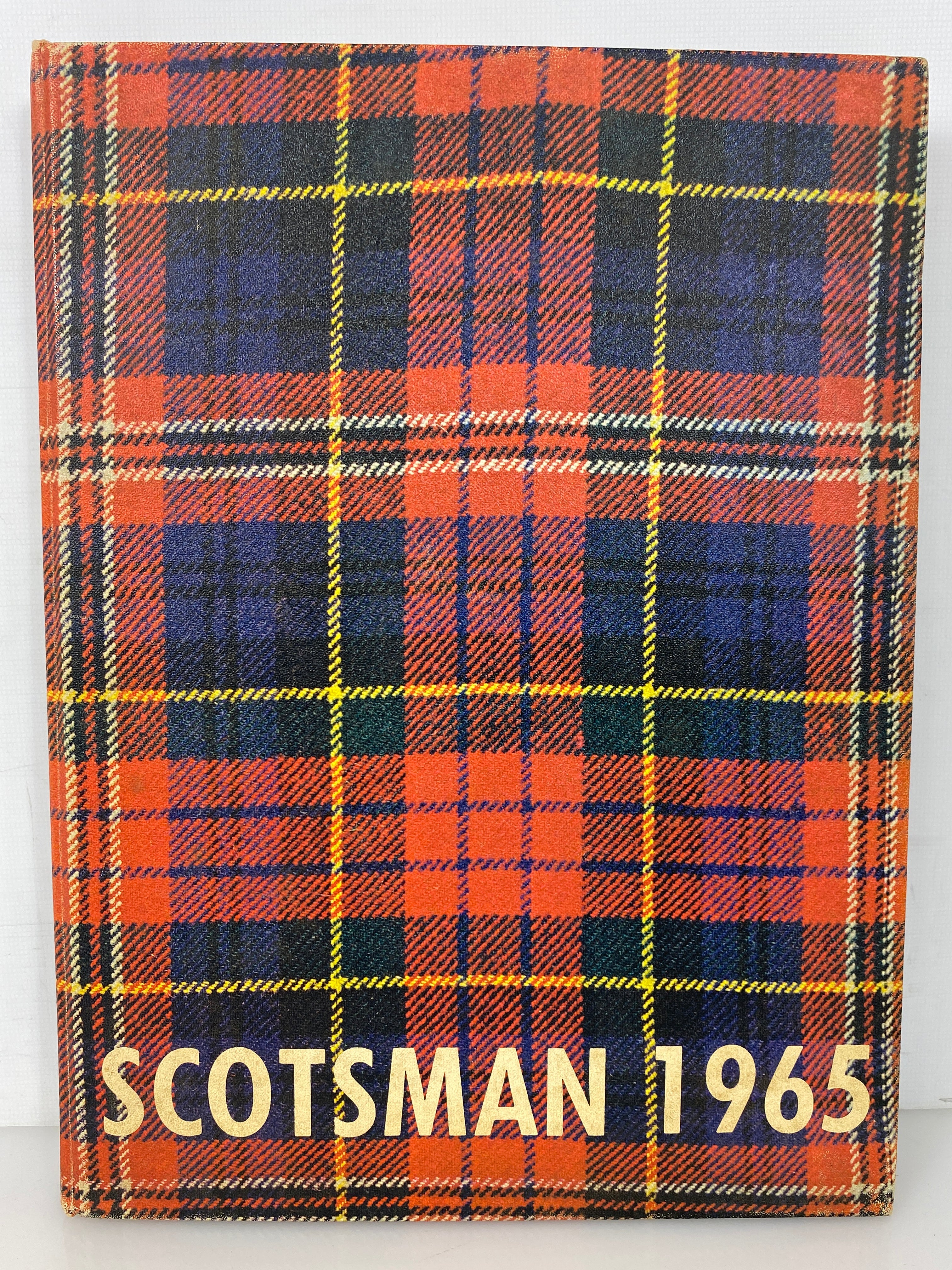 1965 Alma College "Scotsman" Yearbook Alma Michigan HC