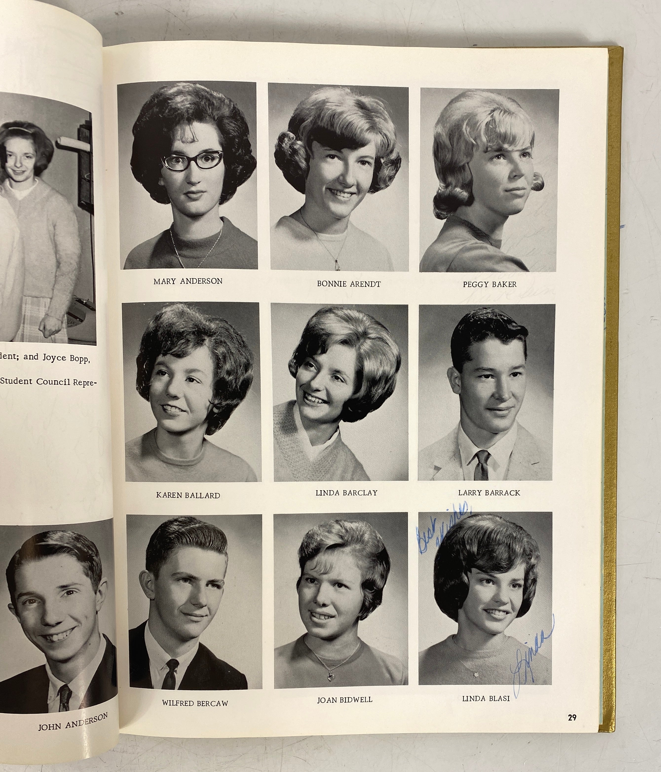 1965 Bronson High School Yearbook Bronson Michigan HC