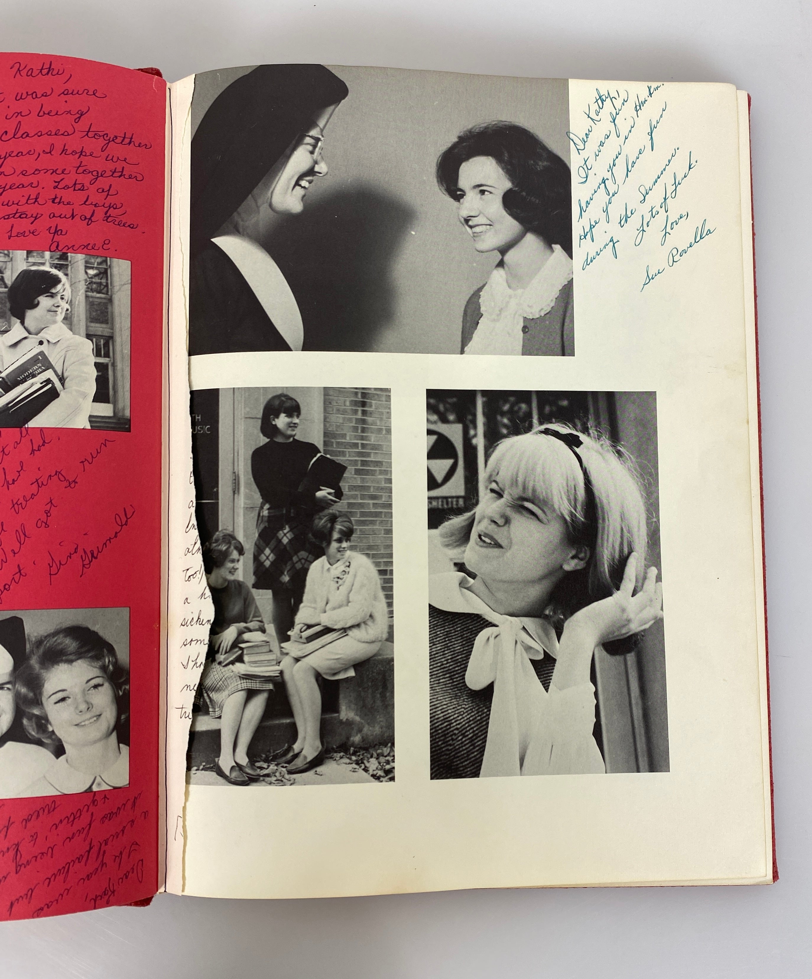 1965 Nazareth Academy Yearbook "Alexine" La Grange Park Illinois HC